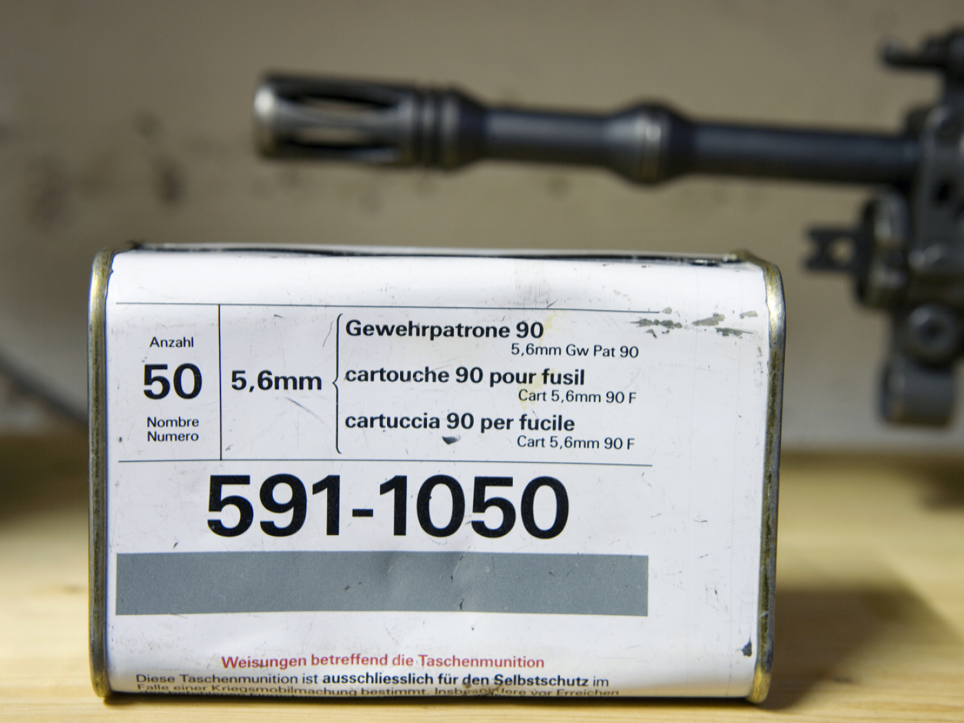 CSt: soldiers at home without ammunition in tow