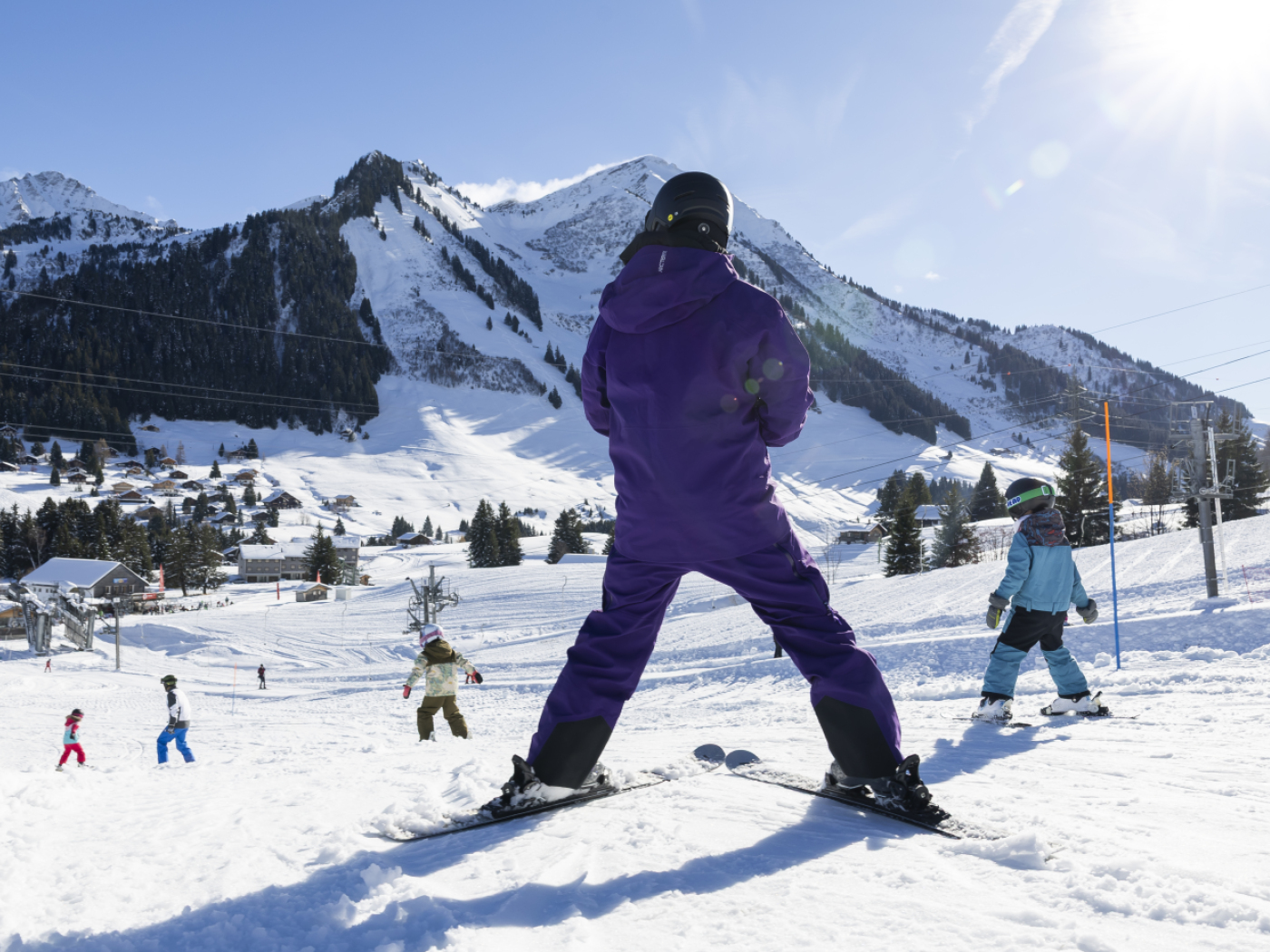 sicatore fermo in pista