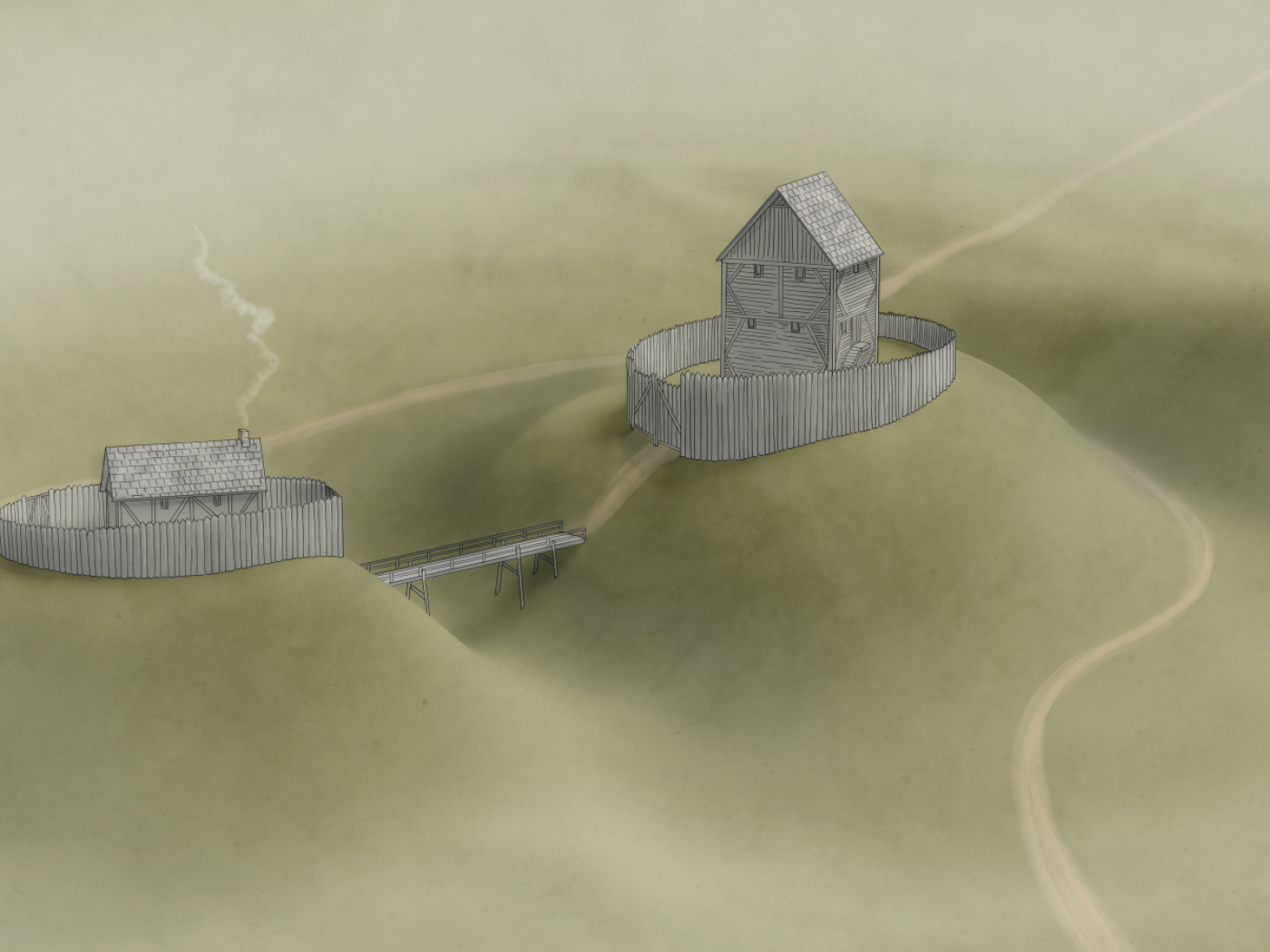 Researcher discovers structures of former castle near Uesslingen-Buch TG