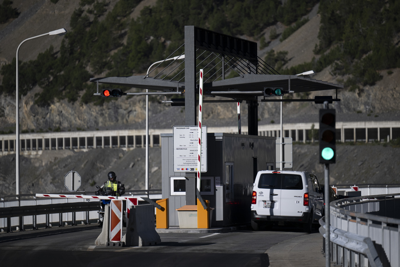 L'accesso alla galleria Munt la Schera.