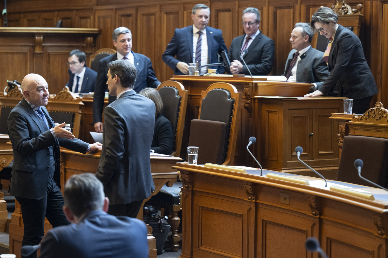 Swissinfo Savings package Council of States