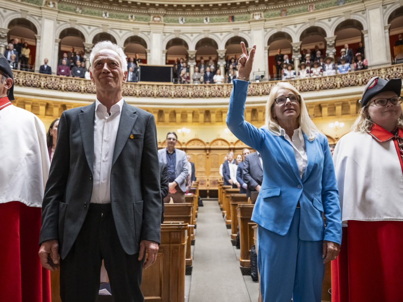 New parliamentarians – including a Swiss Abroad – sworn in
