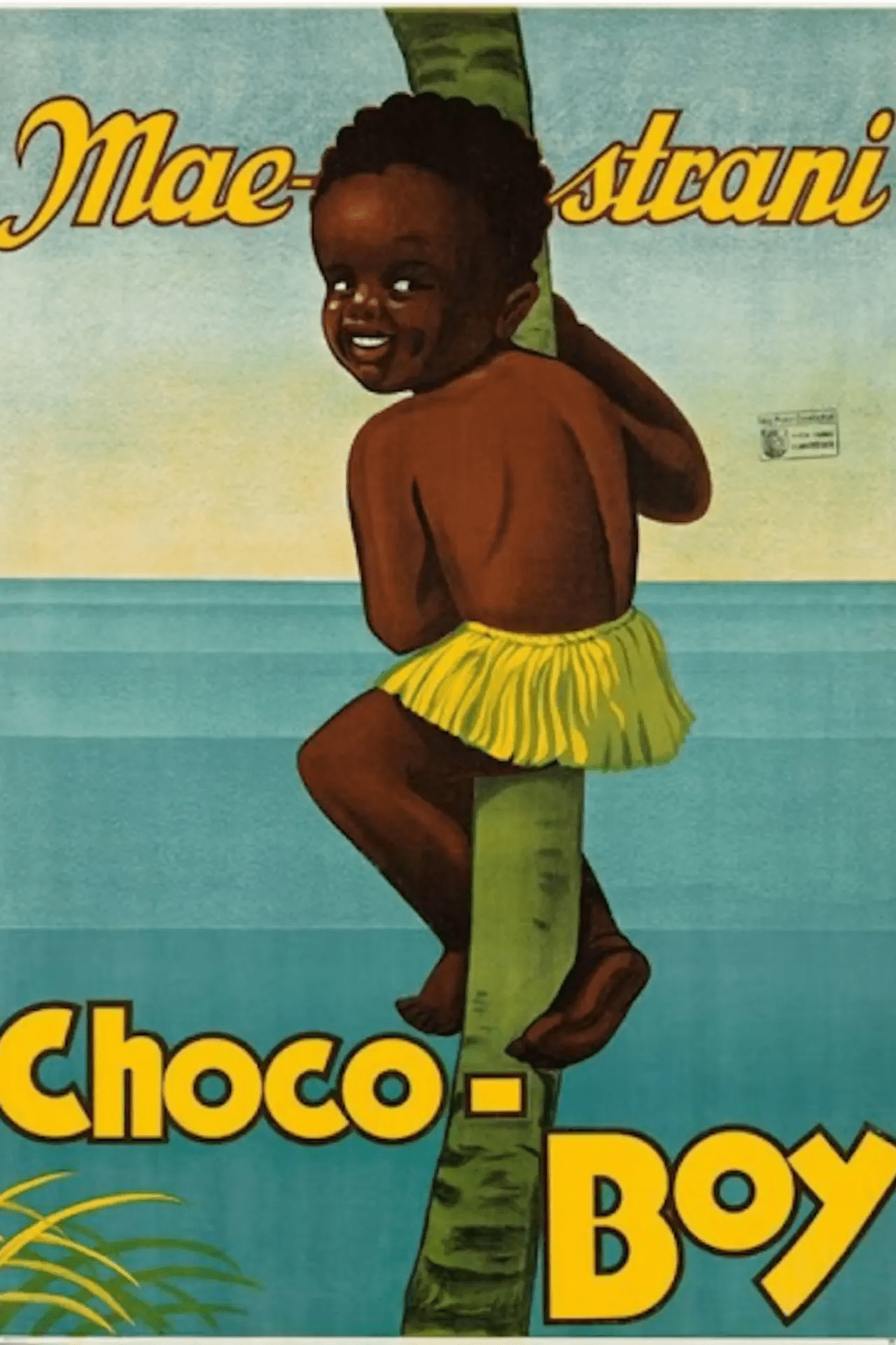 Maestrani's advertising motif from 1937 worked with stereotypes.