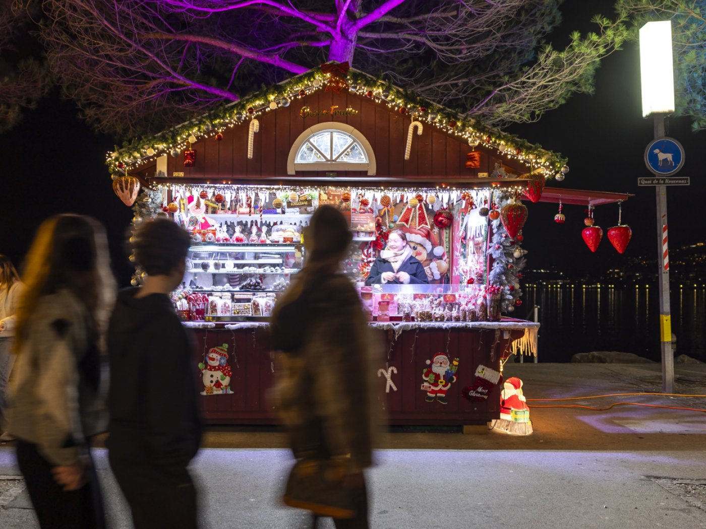 More than half a million people at the Christmas market in Montreux