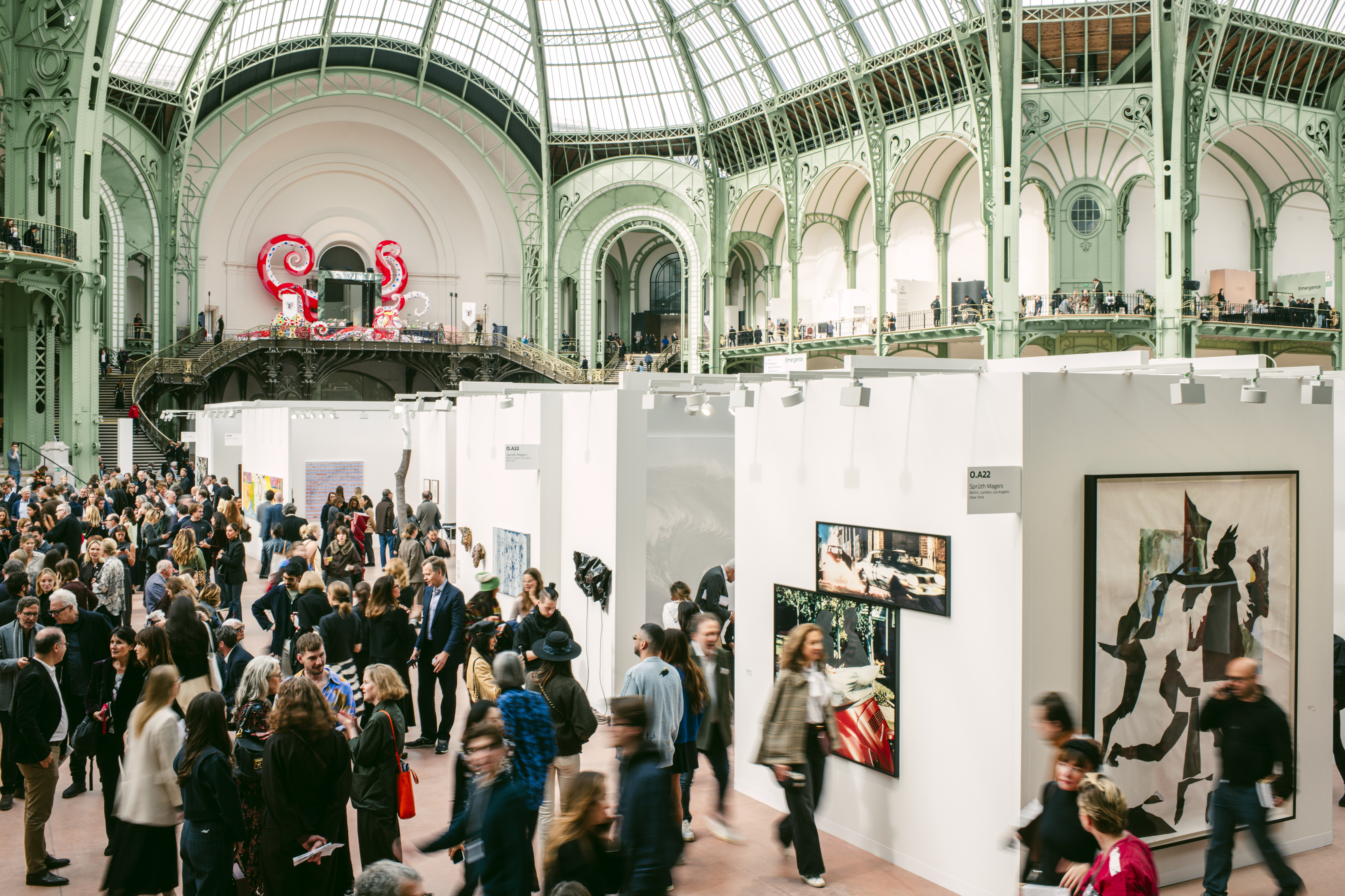Art Basel Paris at the Grand Palais in Oct., 2025