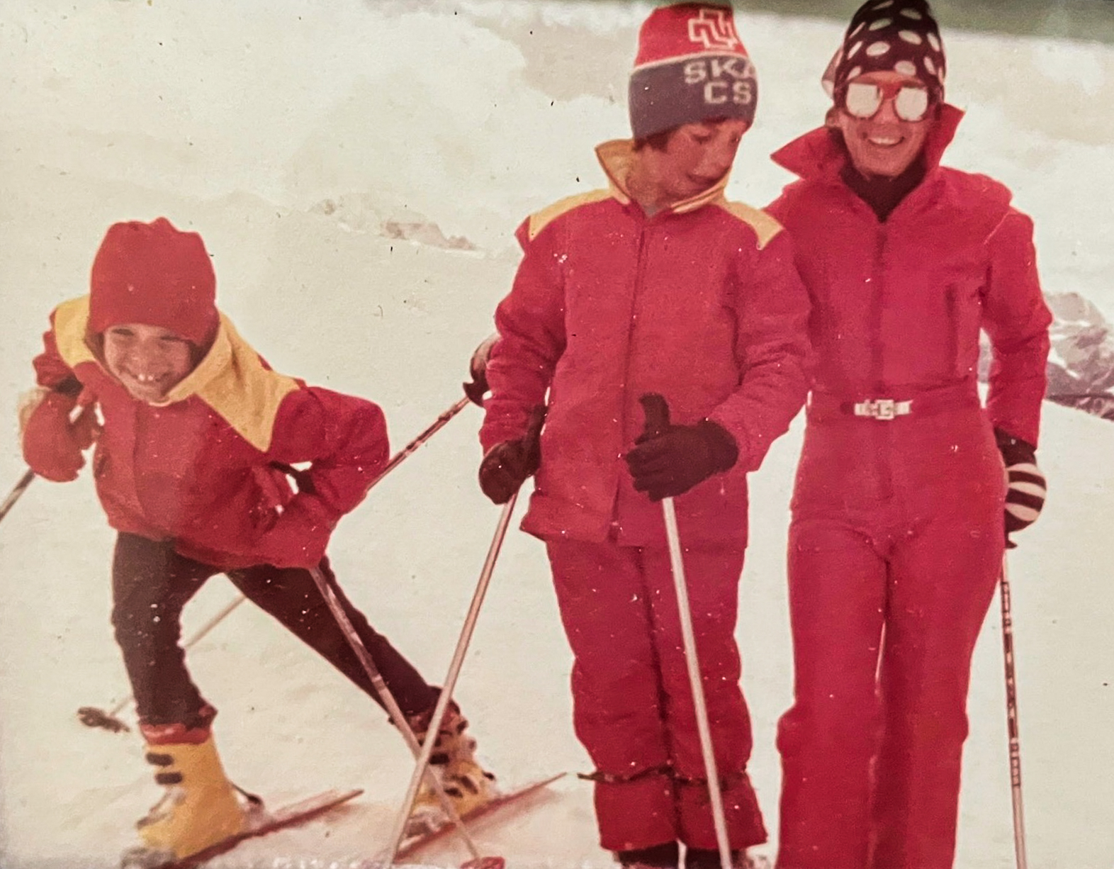 Kendall Gewalt enfant sur les skis