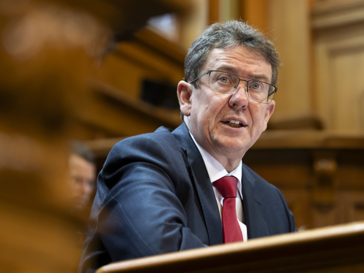 Il consigliere federale Albert Rösti.