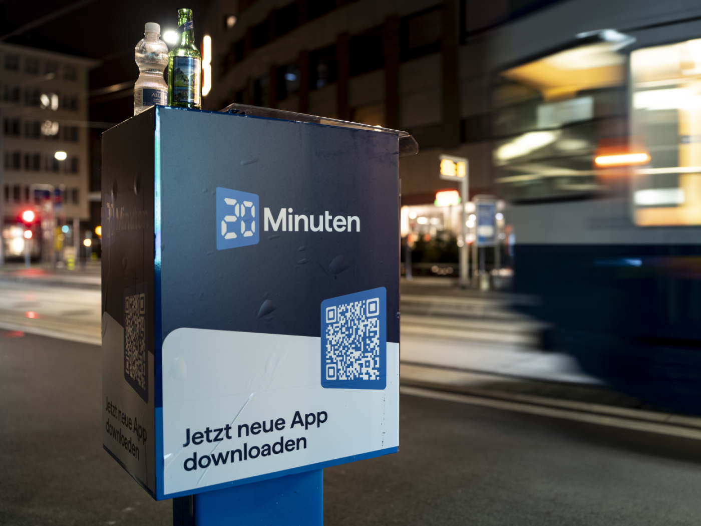 The last free Swiss commuter newspaper bids farewell to its print edition