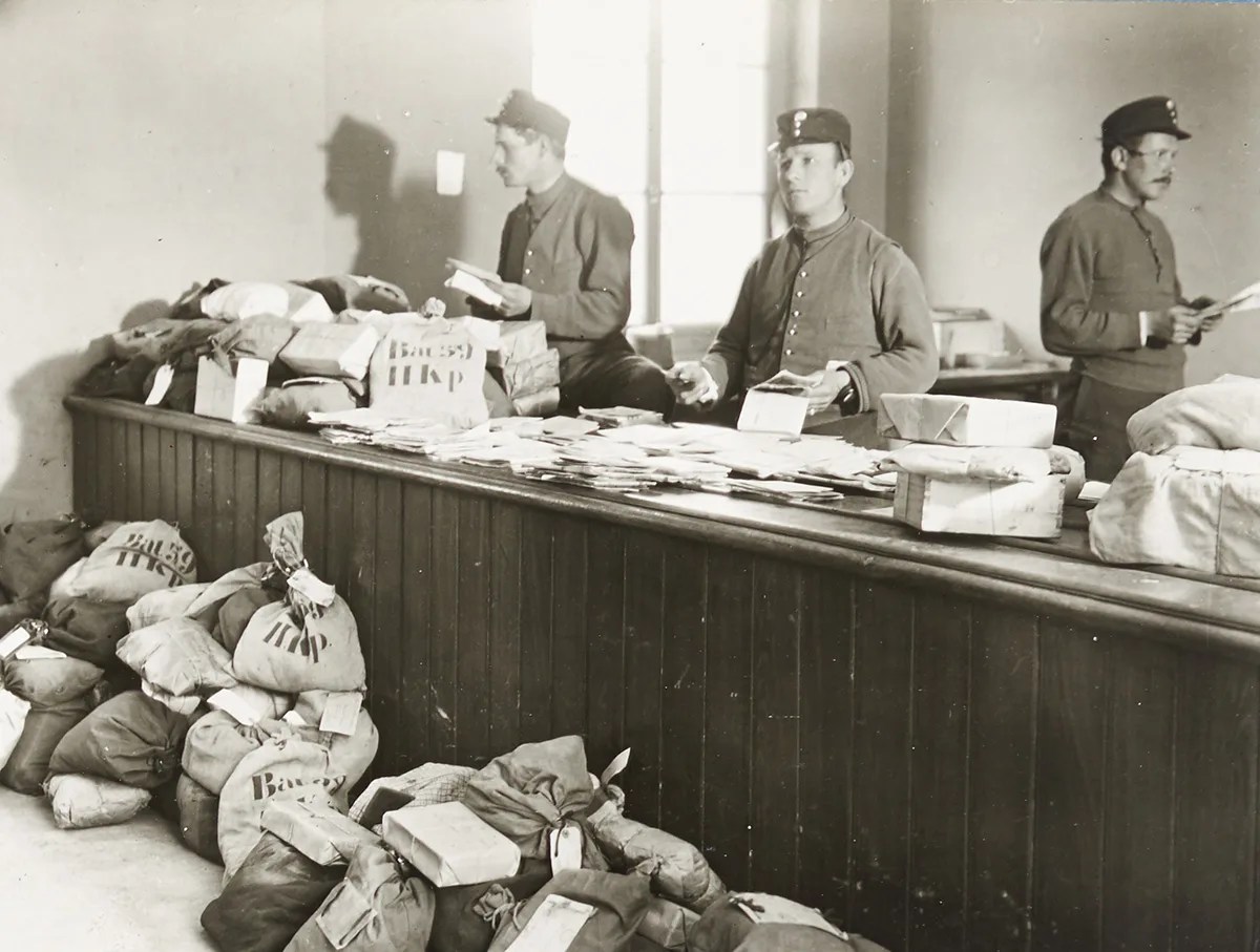 Postkontrolle während des Ersten Weltkriegs in der Schweiz