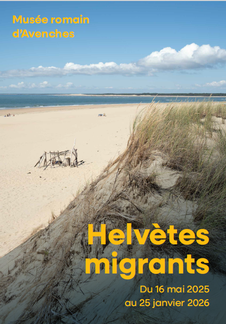 Poster for the exhibition on migrant Helvetians