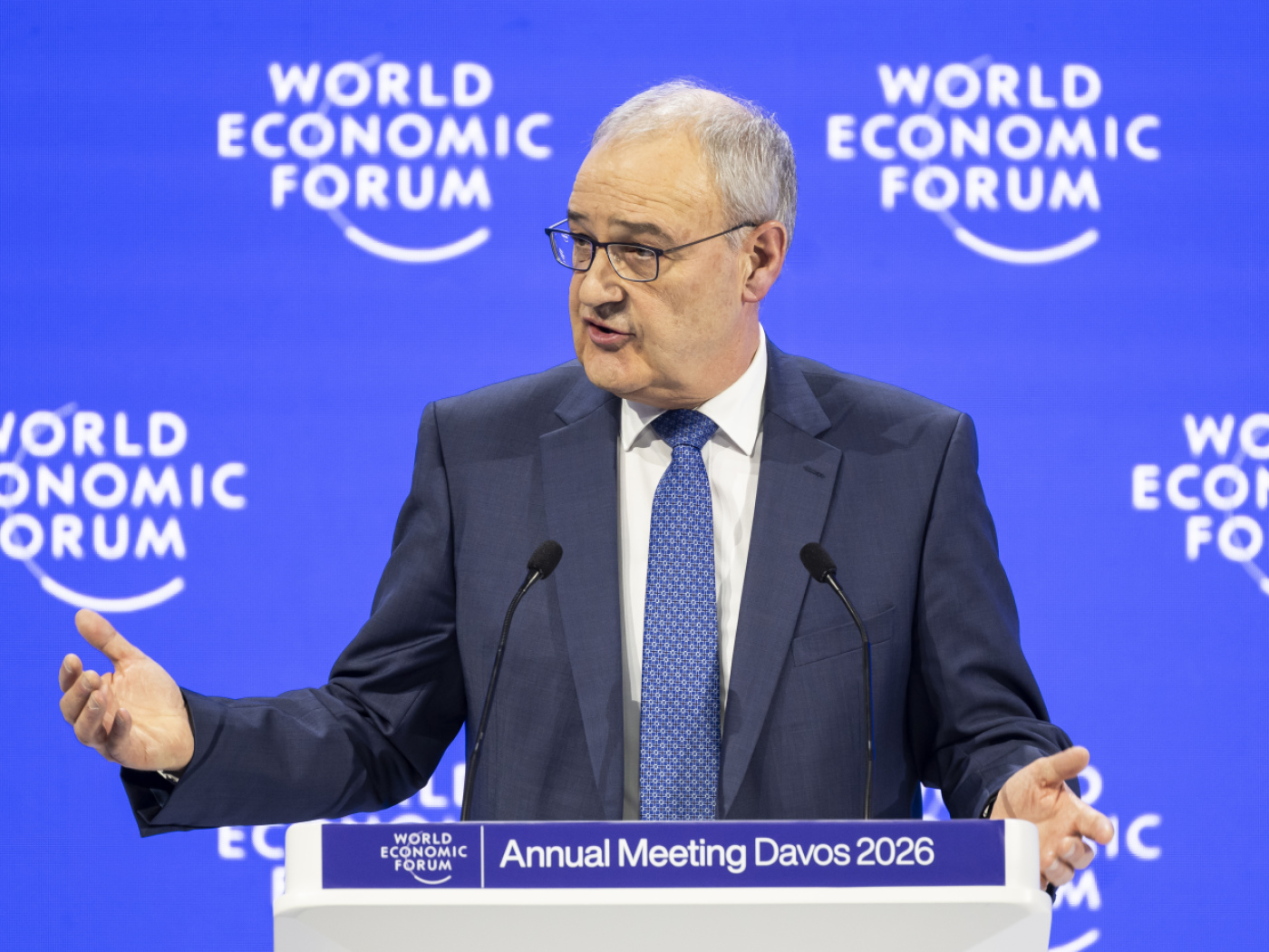 Swiss President recalls Crans-Montana tragedy in speech at WEF