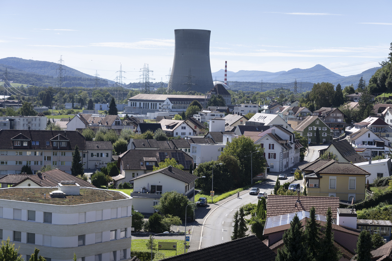 La torre di raffreddamento della centrale di Gösgen.