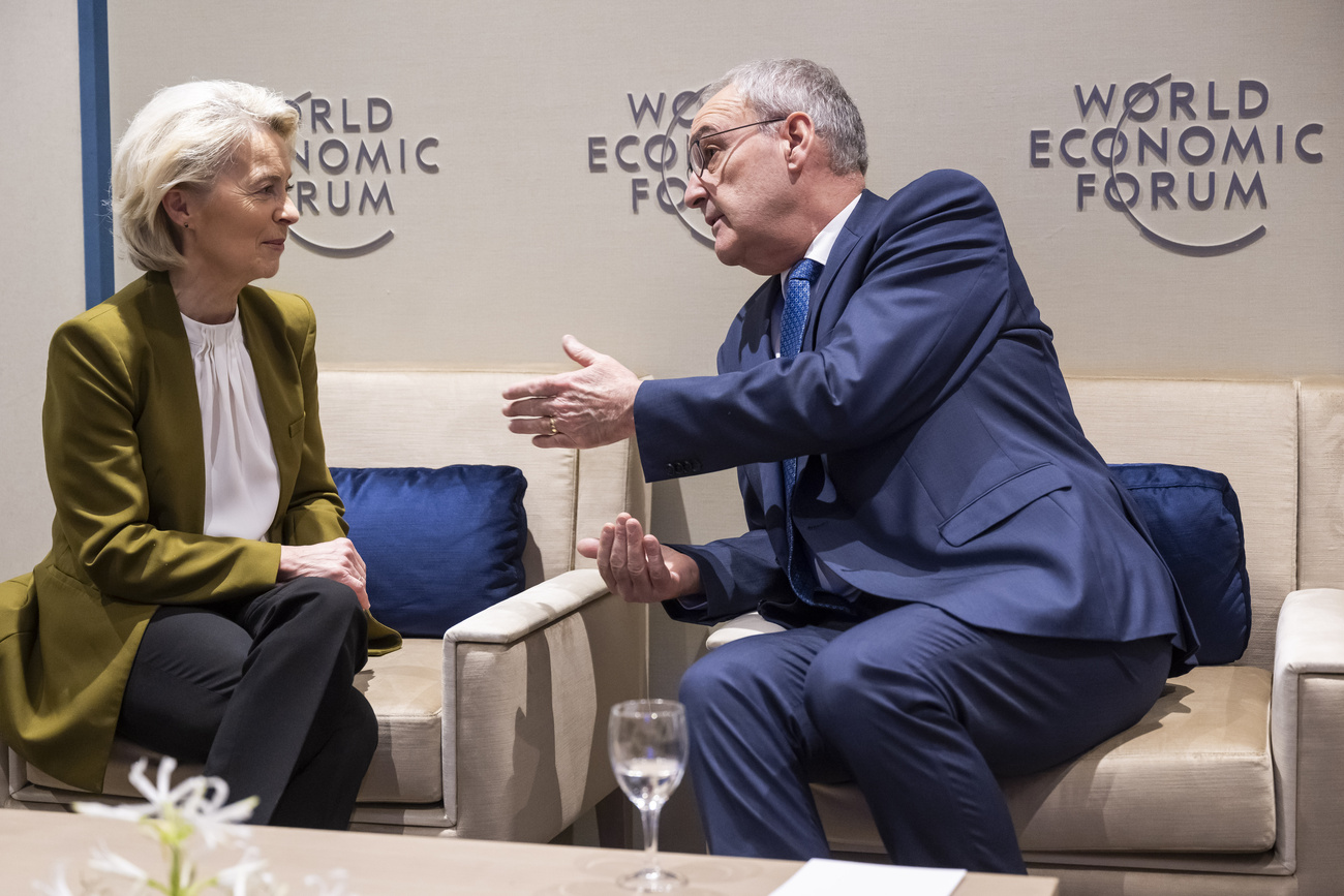 Ursula von der Leyen e Guy Parmelin