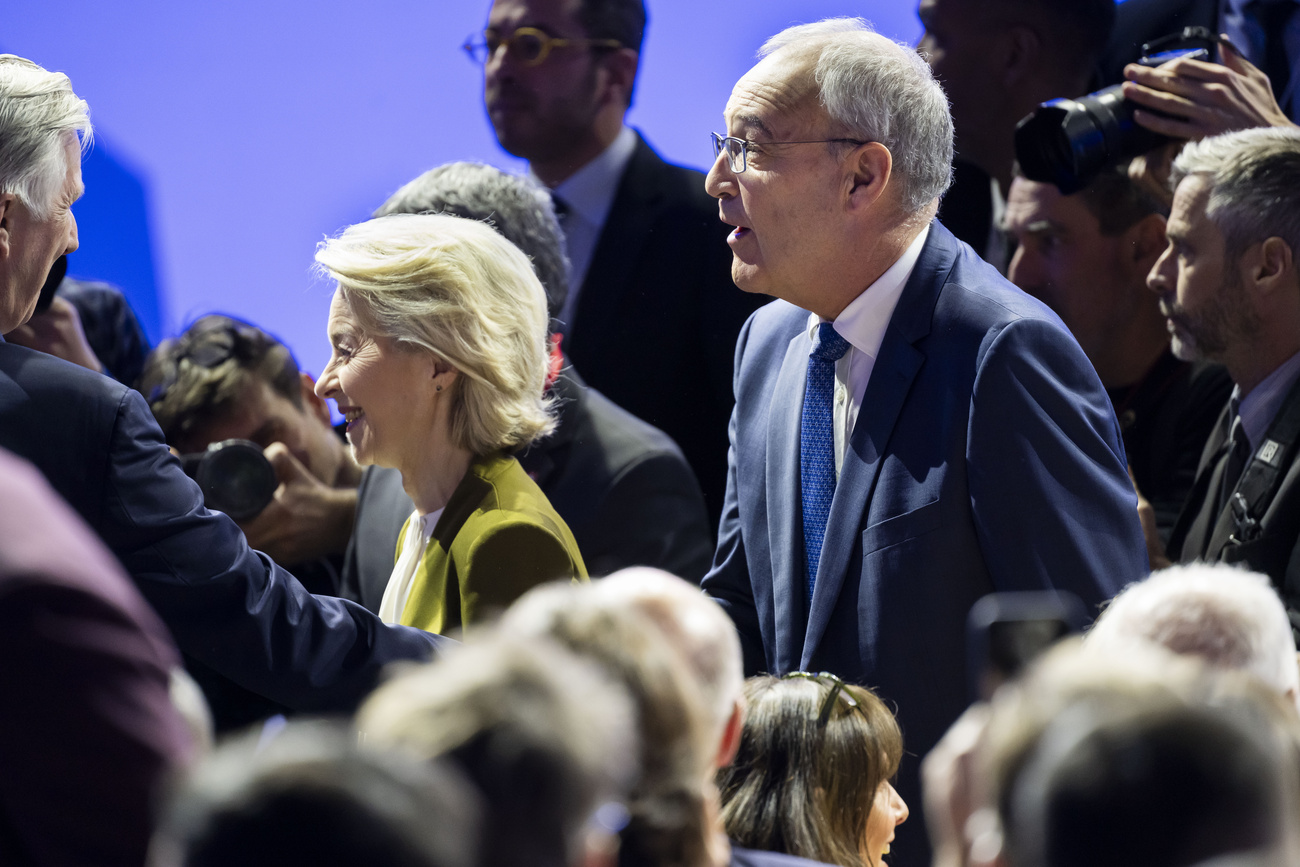 Ursula von der Leyen e Guy Parmelin