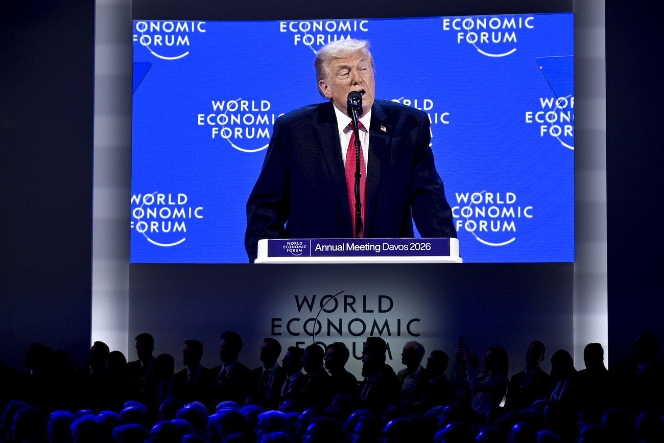 Trump en Davos