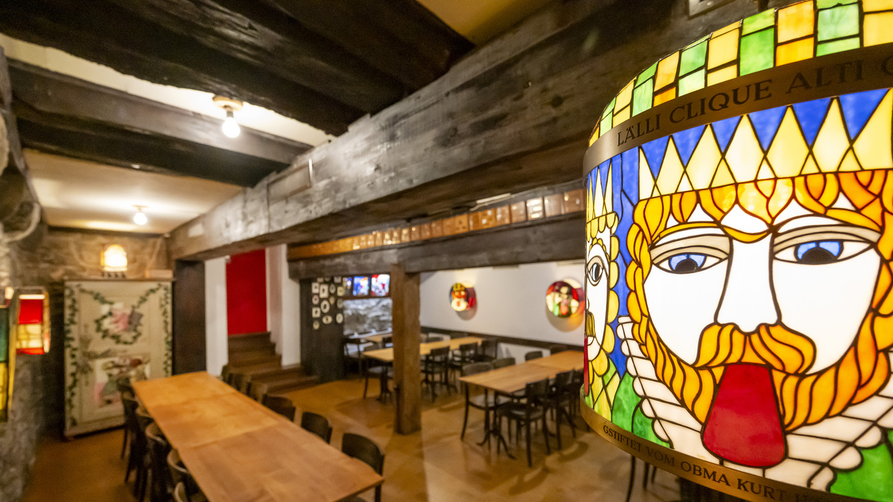 La cantina della clique (i gruppi di Carnevale basilesi) Laelli di Basilea