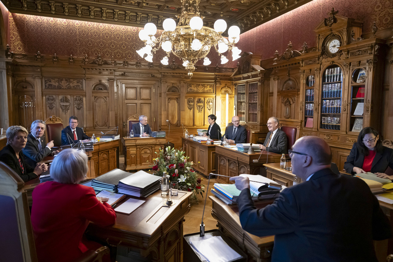 consiglio federale in seduta