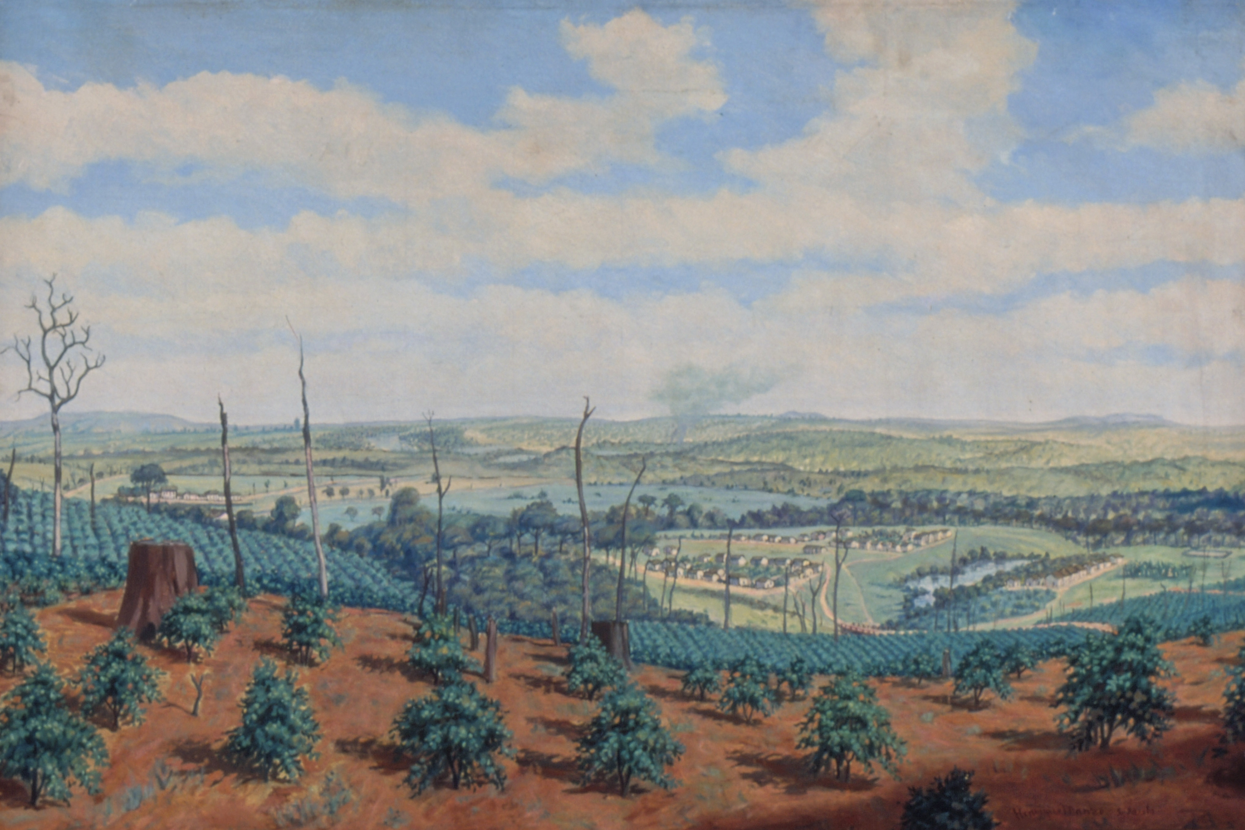 Bild einer weiten Landschaft