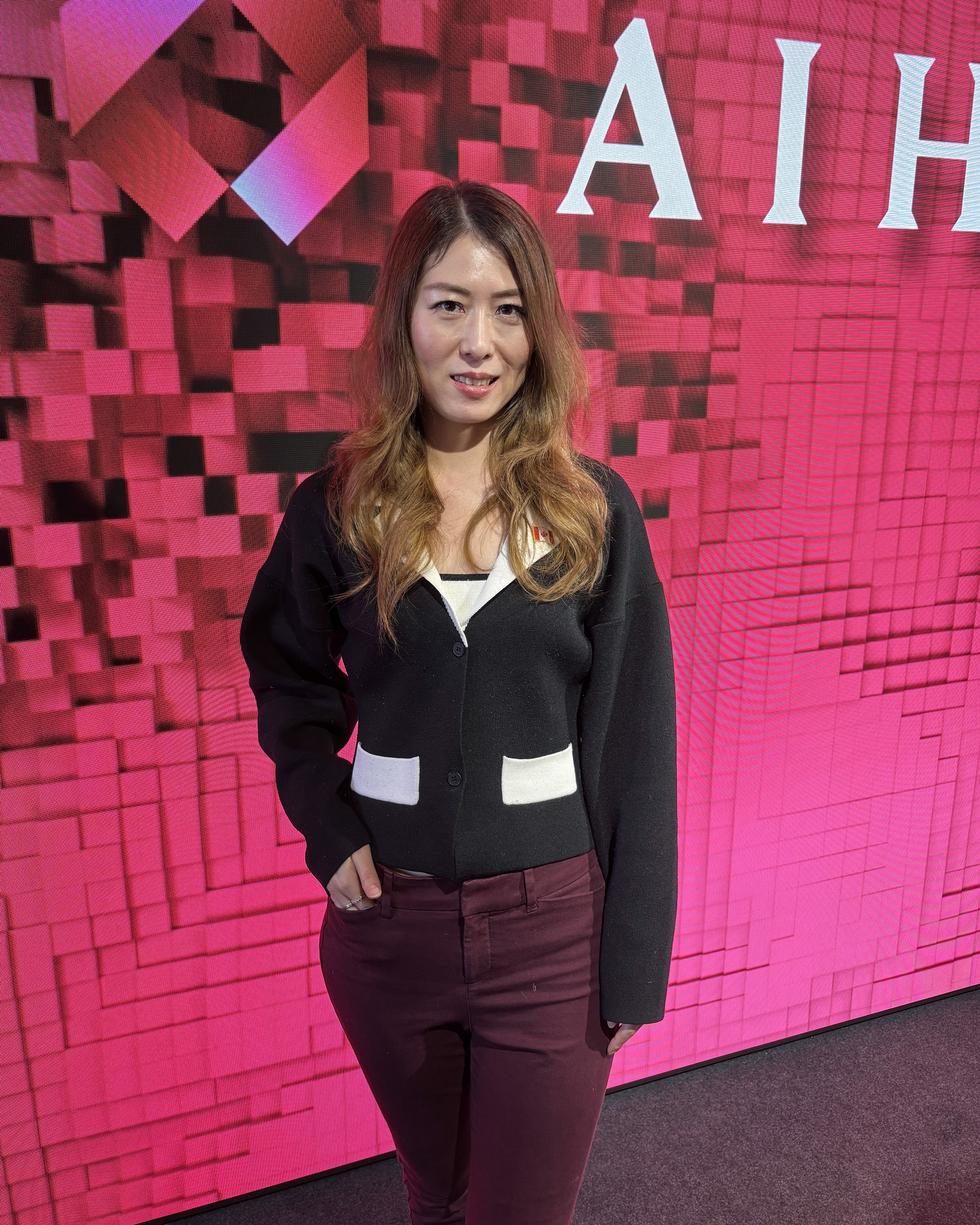 Jennifer AI at the AI House in Davos during the WEF 2026