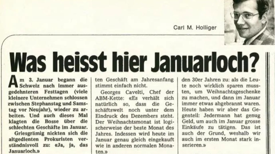 Aus der «Schweizer Illustrierte» vom 22. Januar 1973.