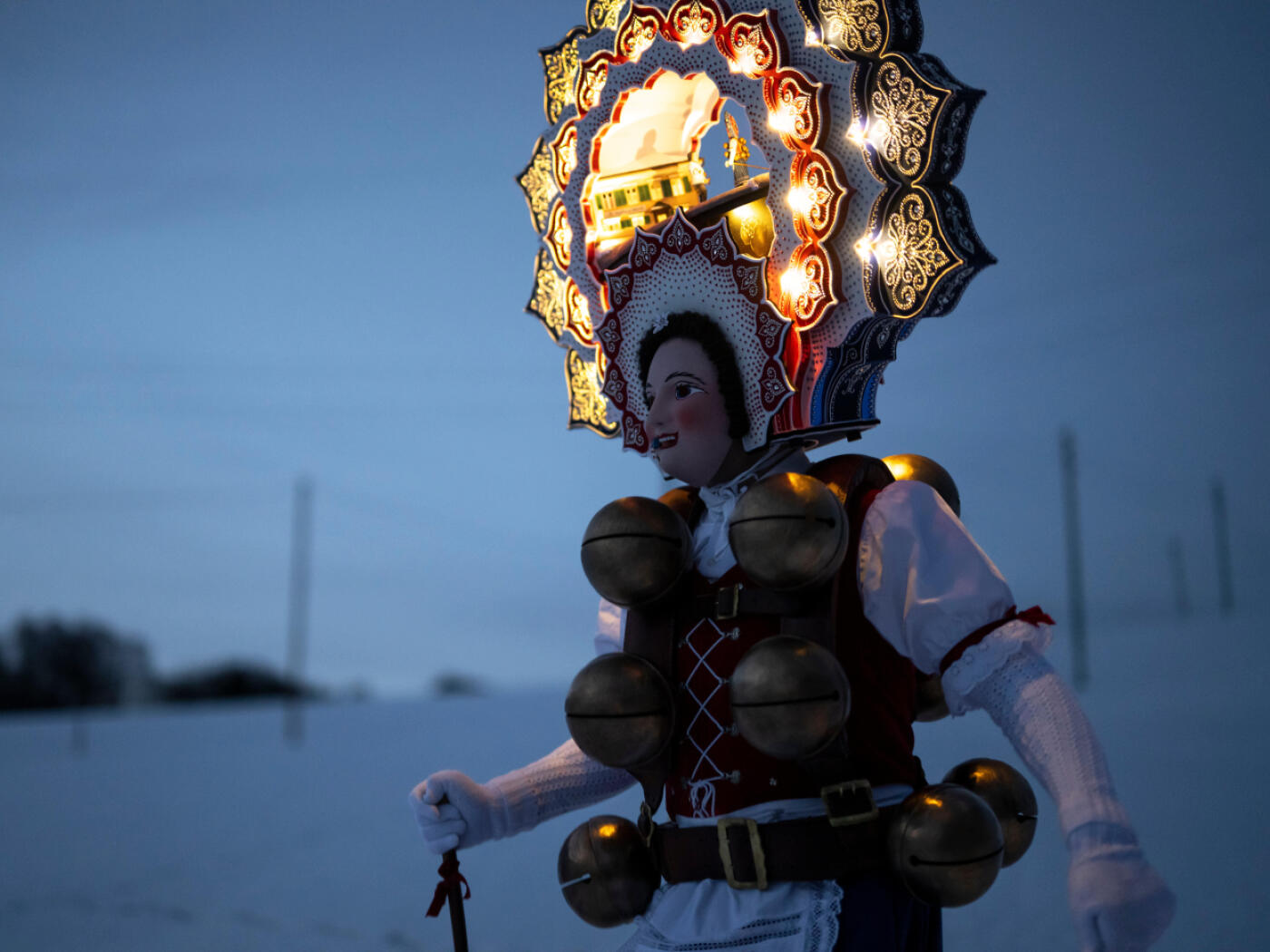 New Year's Eve lice parade through Ausserrhoden on "Old New Year's Eve"