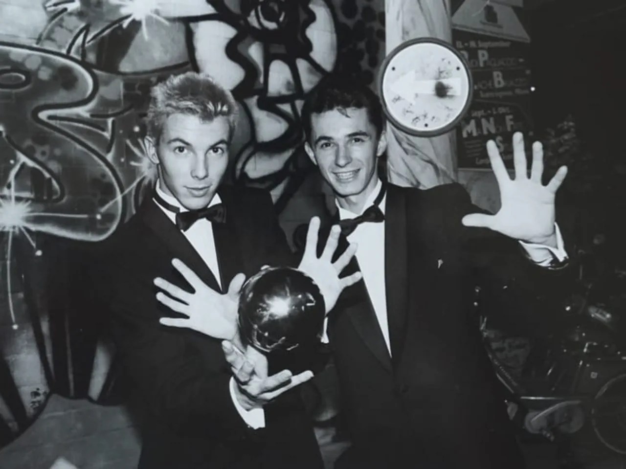 Die World Cup of Magic-Sieger «United Artists» Midi Gottet (links) und Marco Tempest (rechts).