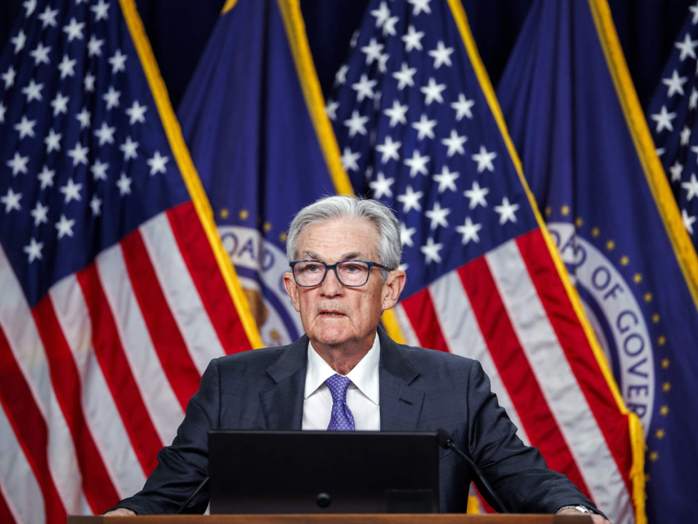 il presidente della FED Jerome H. Powell