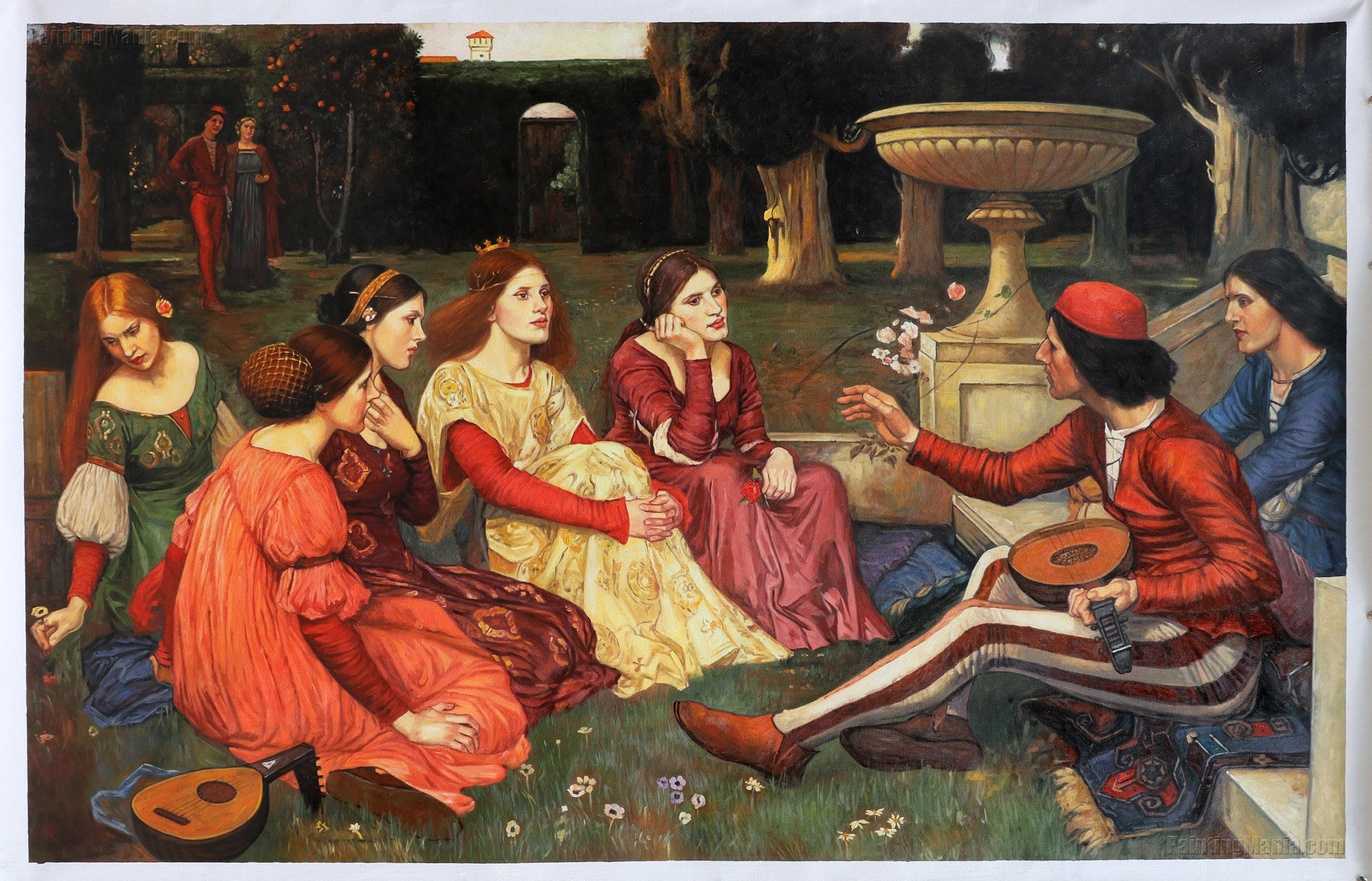 Opera di John William Waterhouse del 1916.