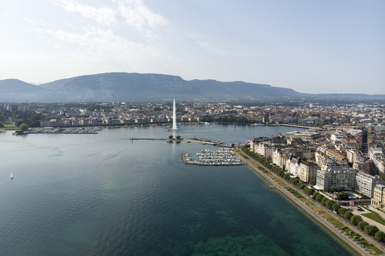 Vista su Ginevra