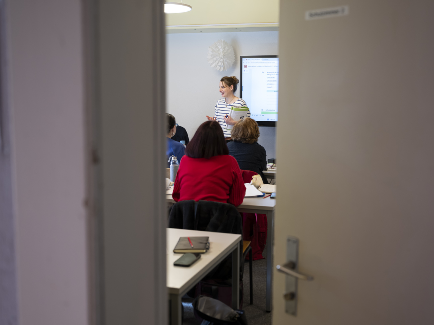 Refugees in Swiss canton train as care assistants