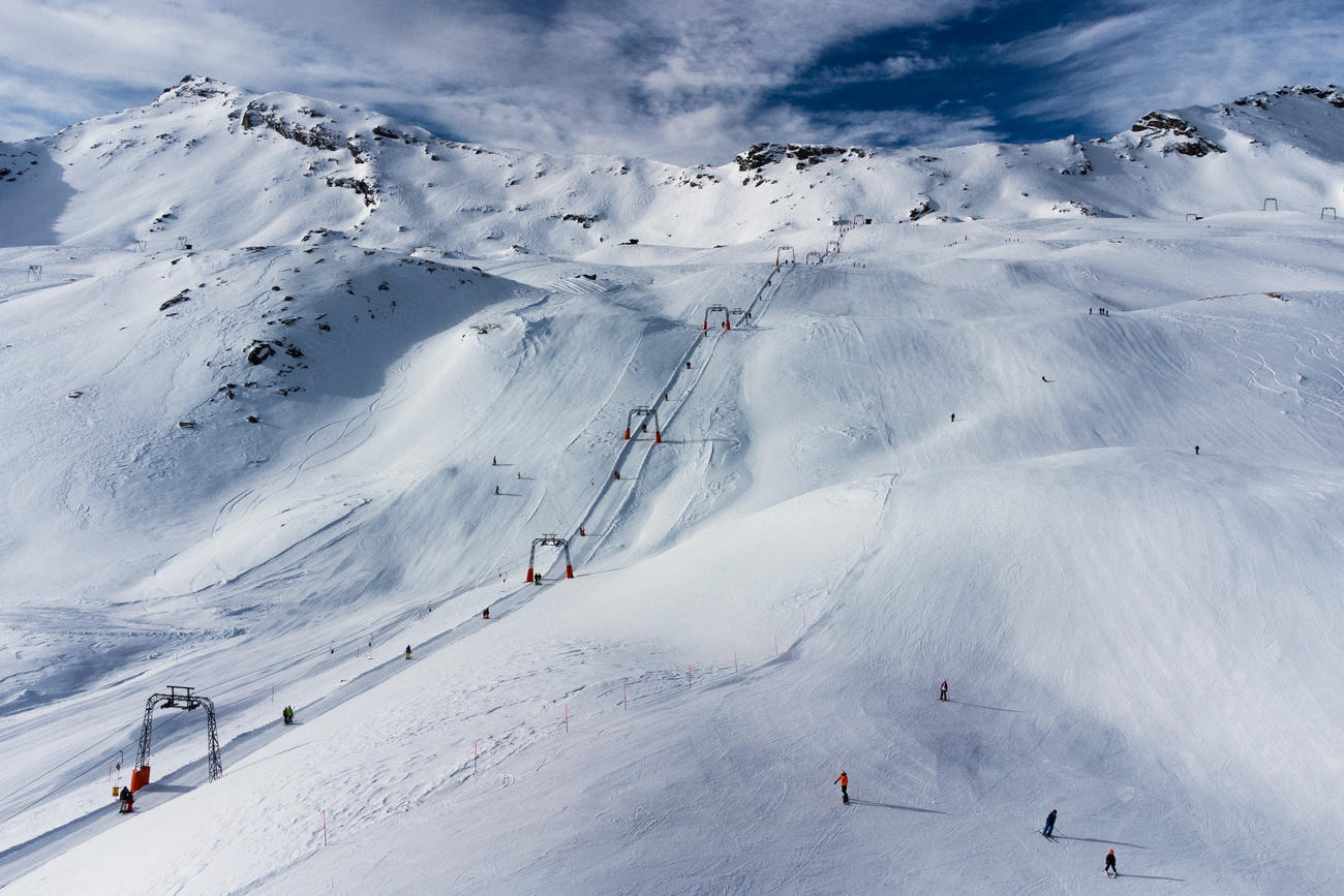 Piste di San Bernardino nei Grigioni.