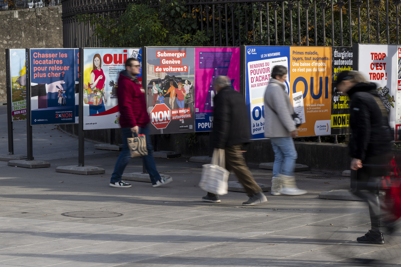 Propaganda votaciones populares en Suiza