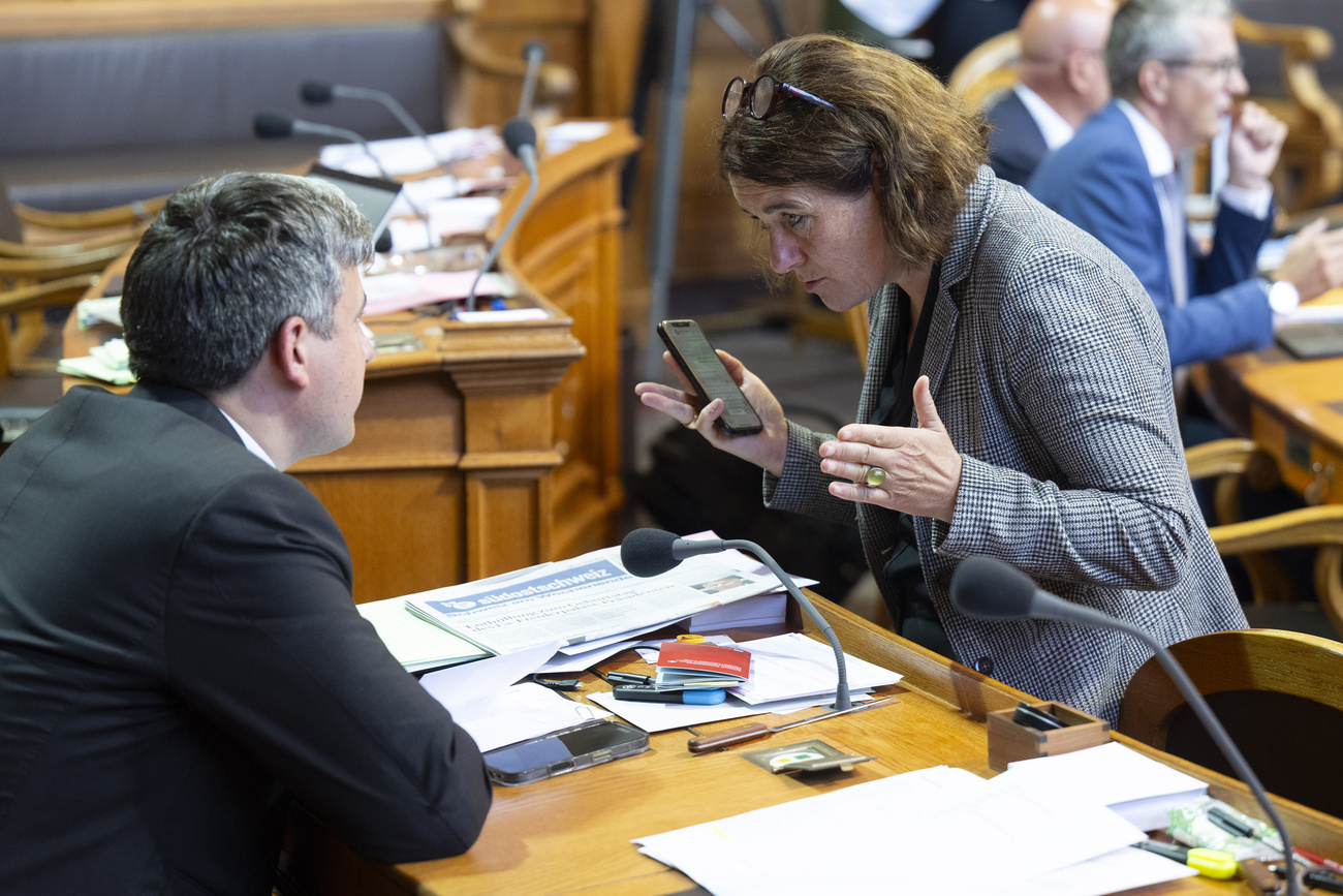 Socialist Senator Franziska Roth suspects that she has been spied on, as are other parliamentarians.