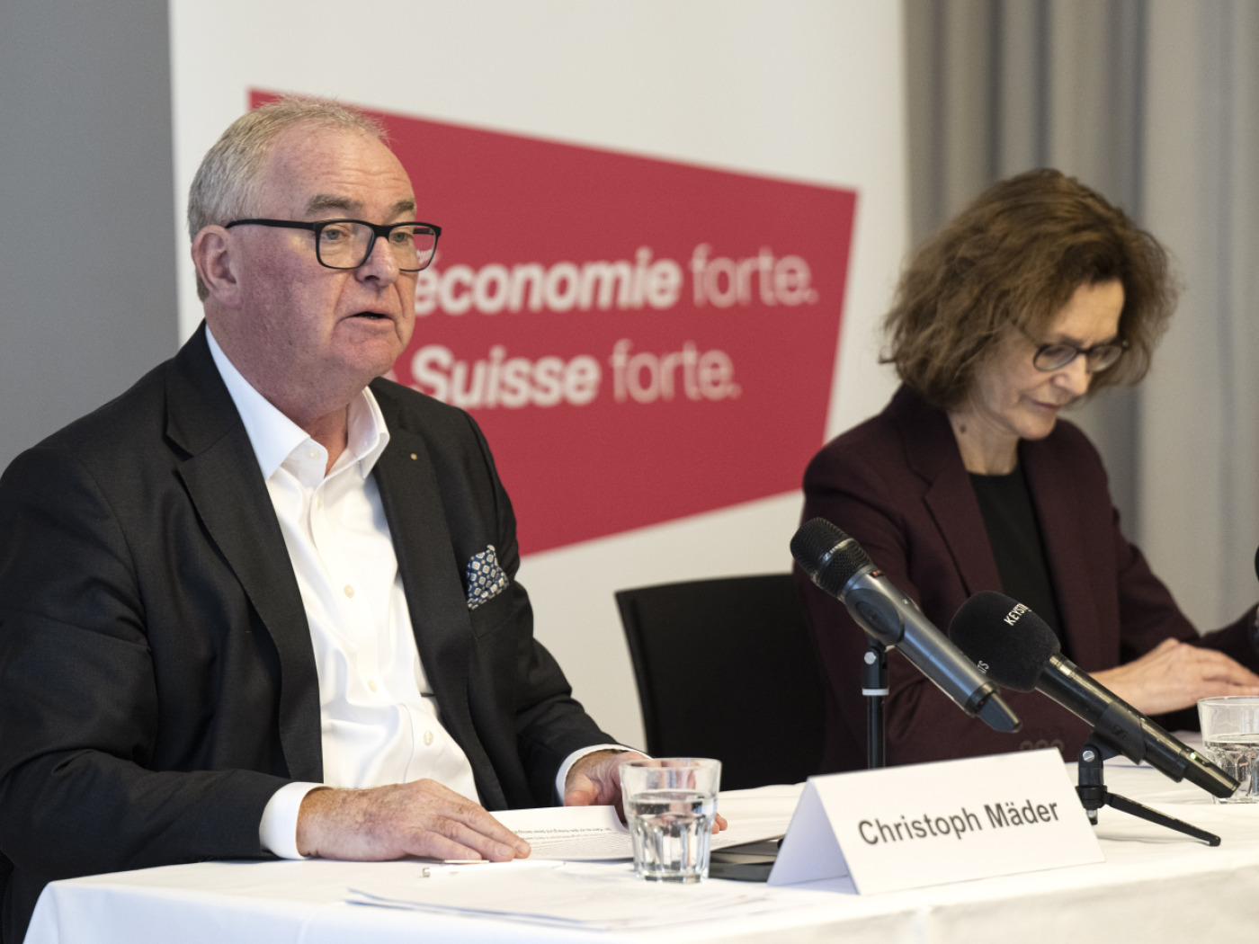 Il presidente di economiesuisse Christoph Mäder.