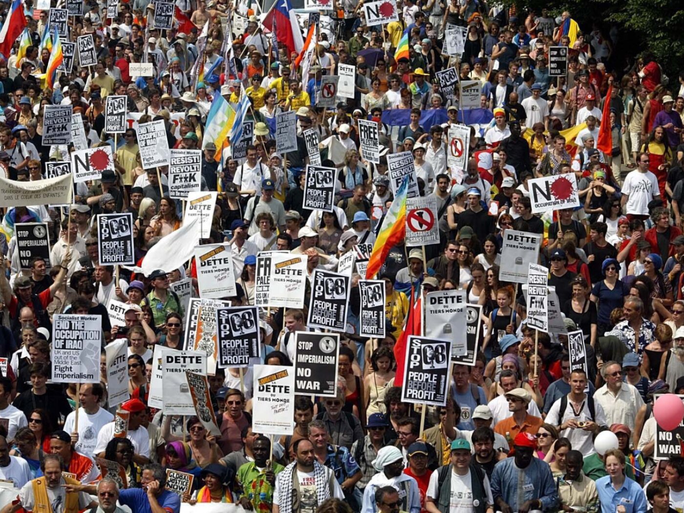 Une grande manifestation pour dénoncer le G7 est prévue à Genève