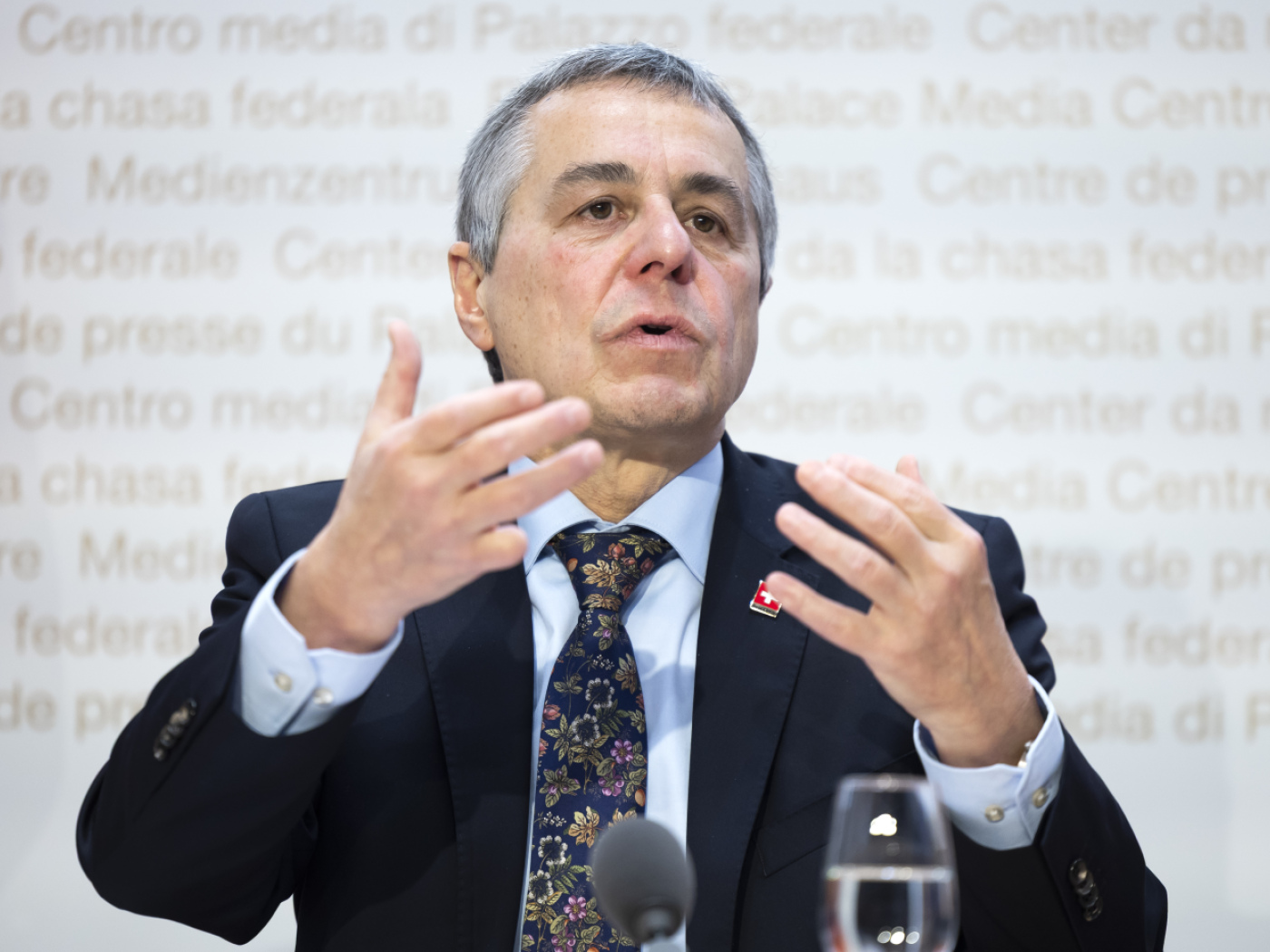 Swiss foreign minister accused of complicity in Gaza war crimes