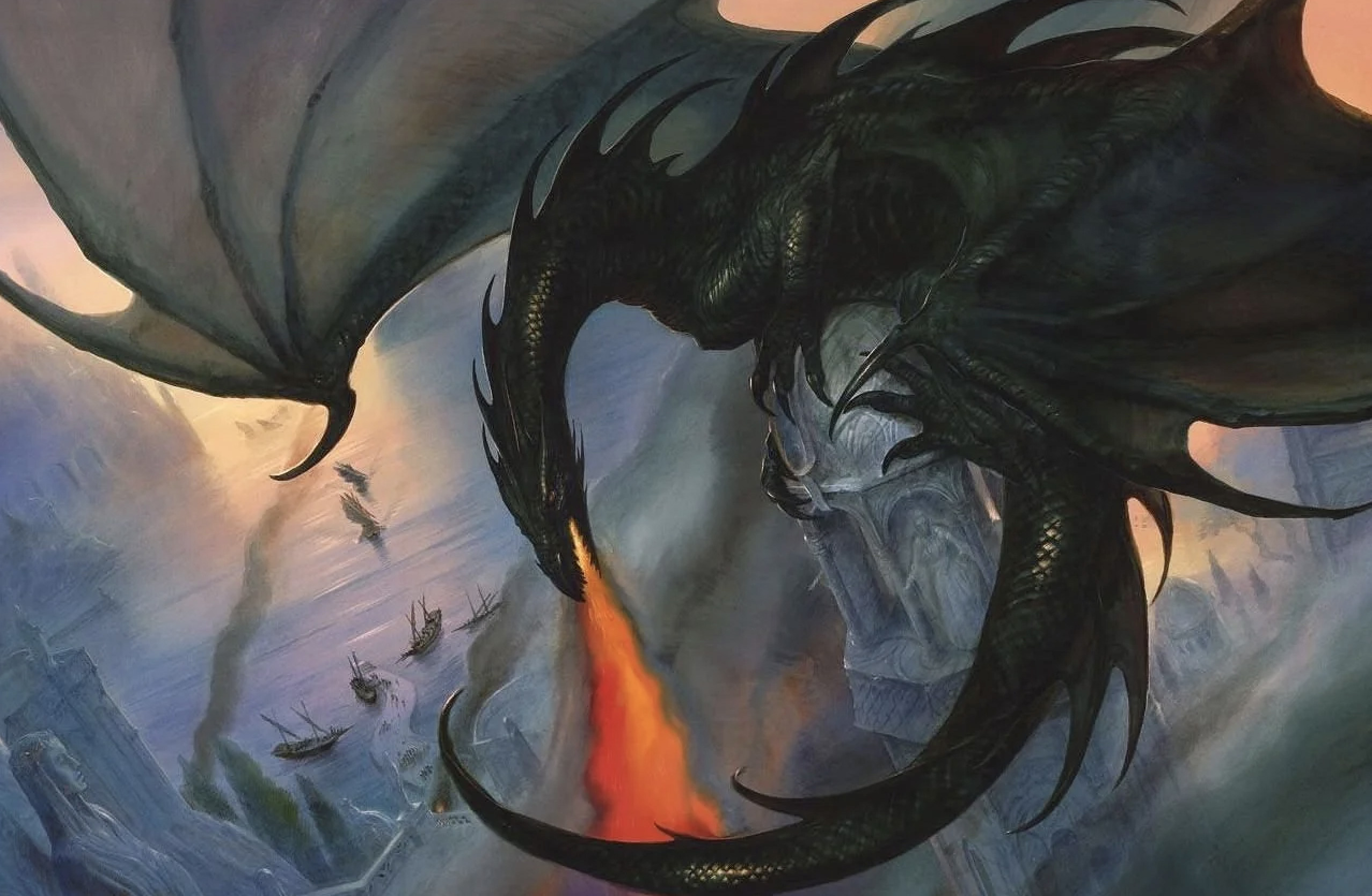 Black Wyrm at Mithlond