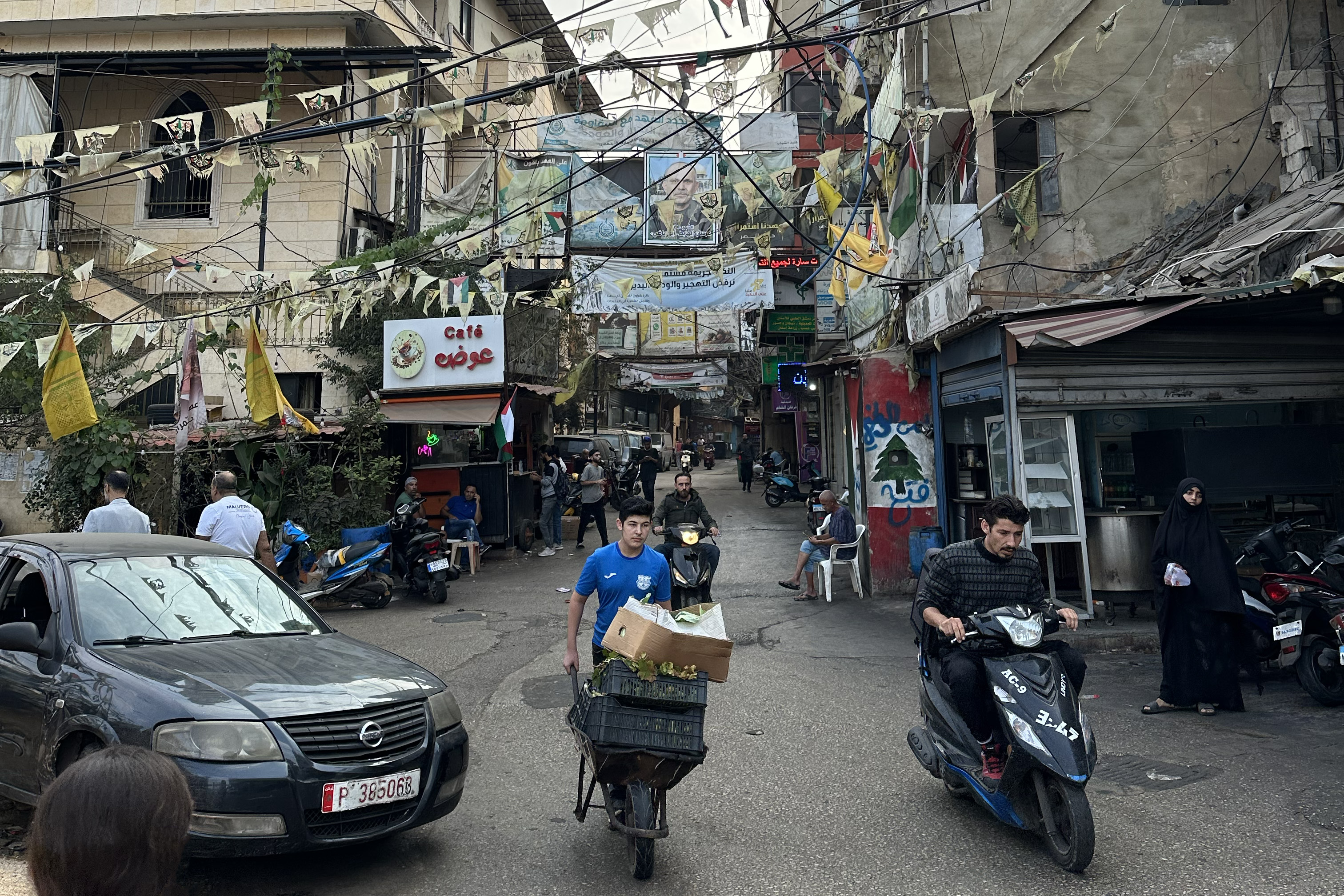 Burj El Barajneh is one of twelve Palestinian camps in Lebanon, pictured here in November 2025.