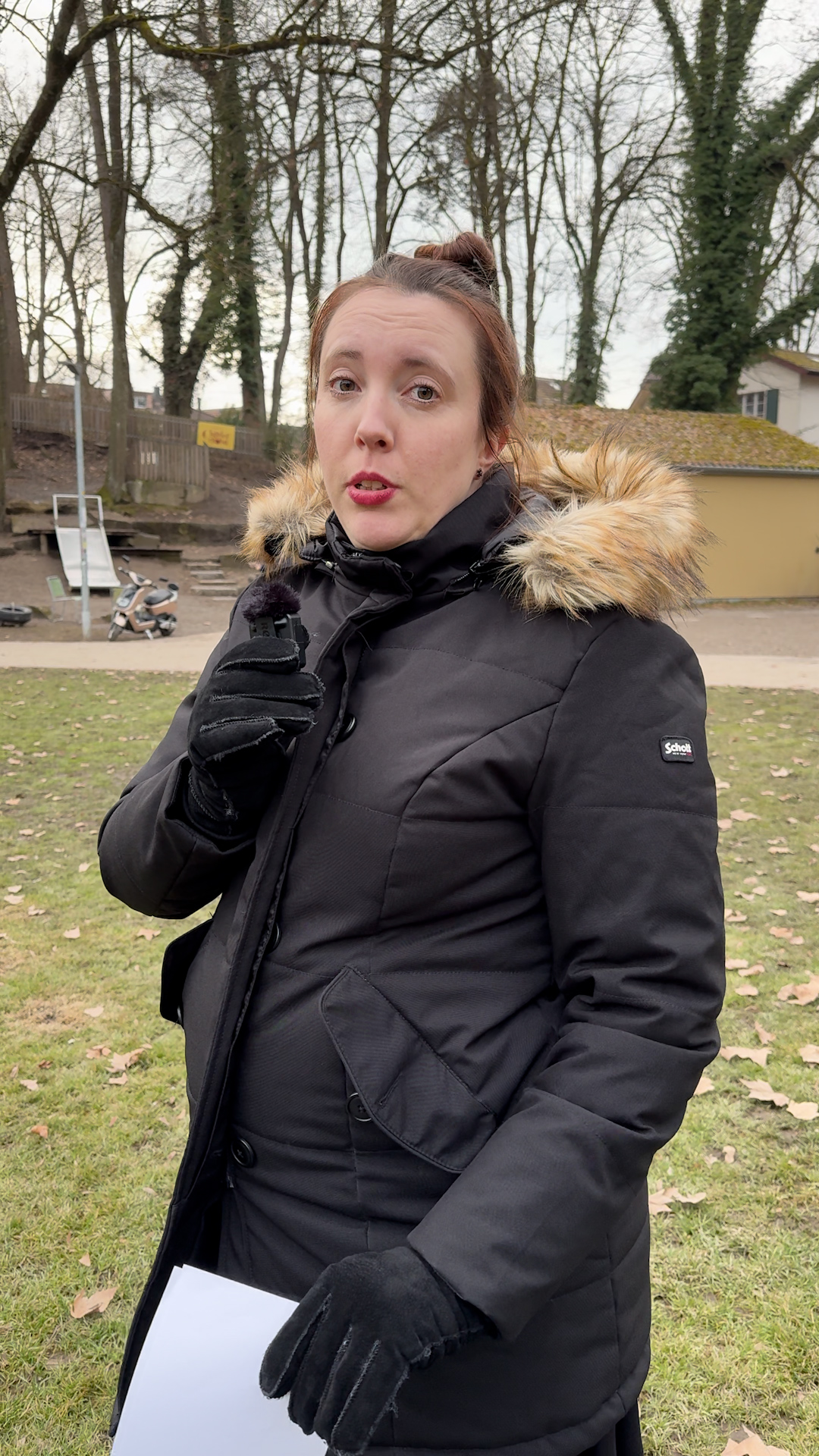 Photo of woman in a park