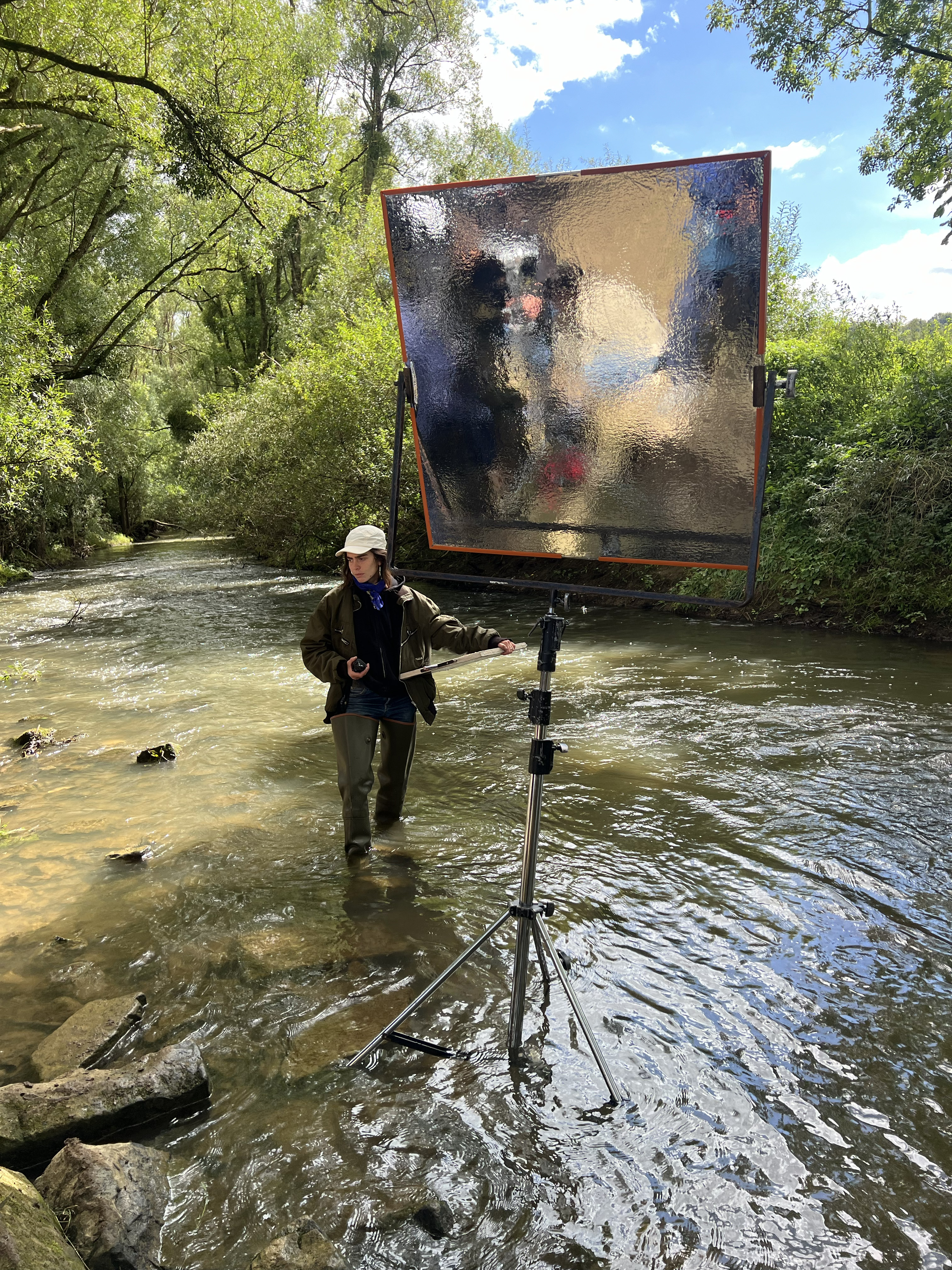 Another dimension, behind the scenes.