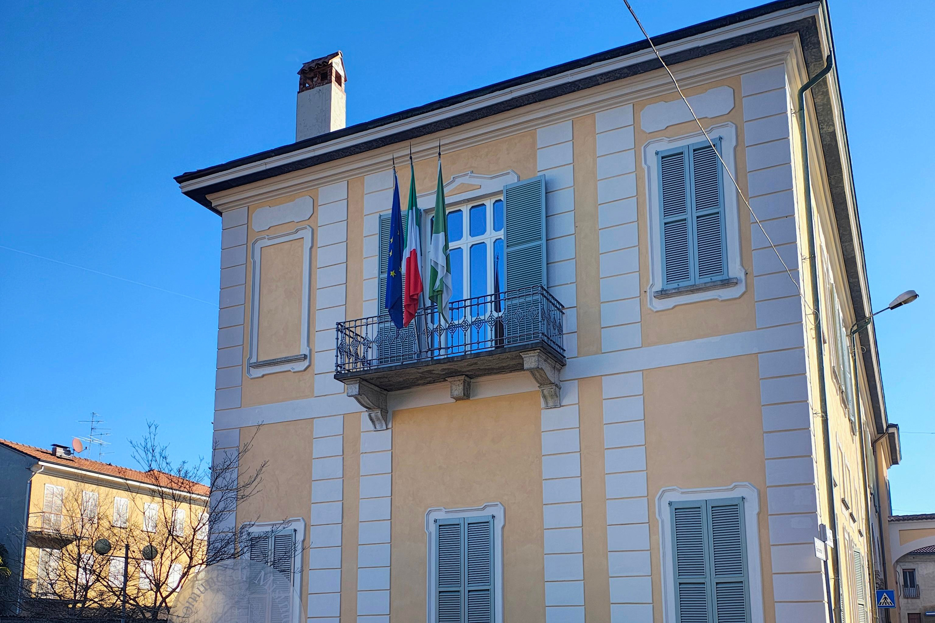 Palazzo Maggi sede del Comune di Misinto in Lombardia.