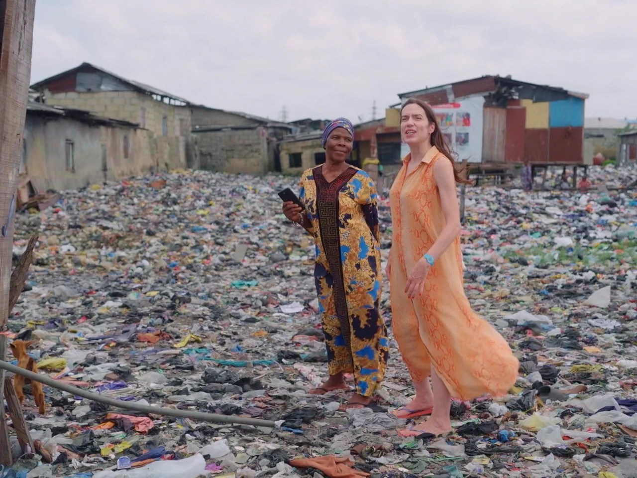 Fabienne Hoelzel in Abete Ojora, einem Stadtteil von Nigerias grösster Stadt Lagos