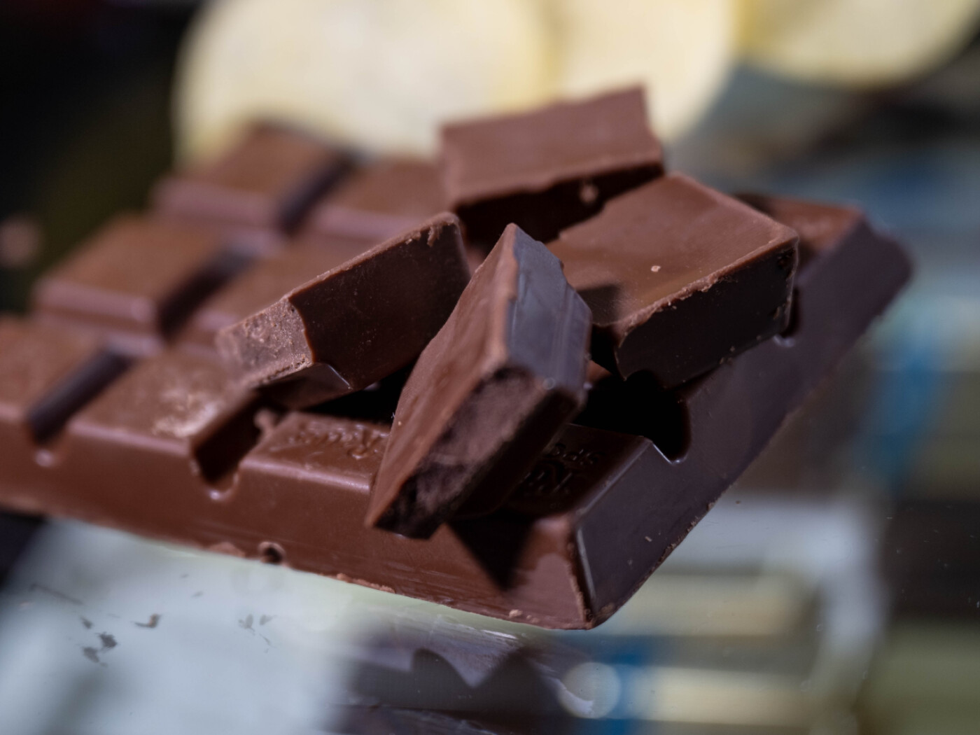 quadretti di cioccolato