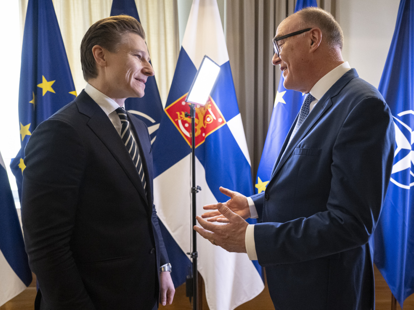 Federal Councillor Pfister impressed by Finland's pace of rearmament