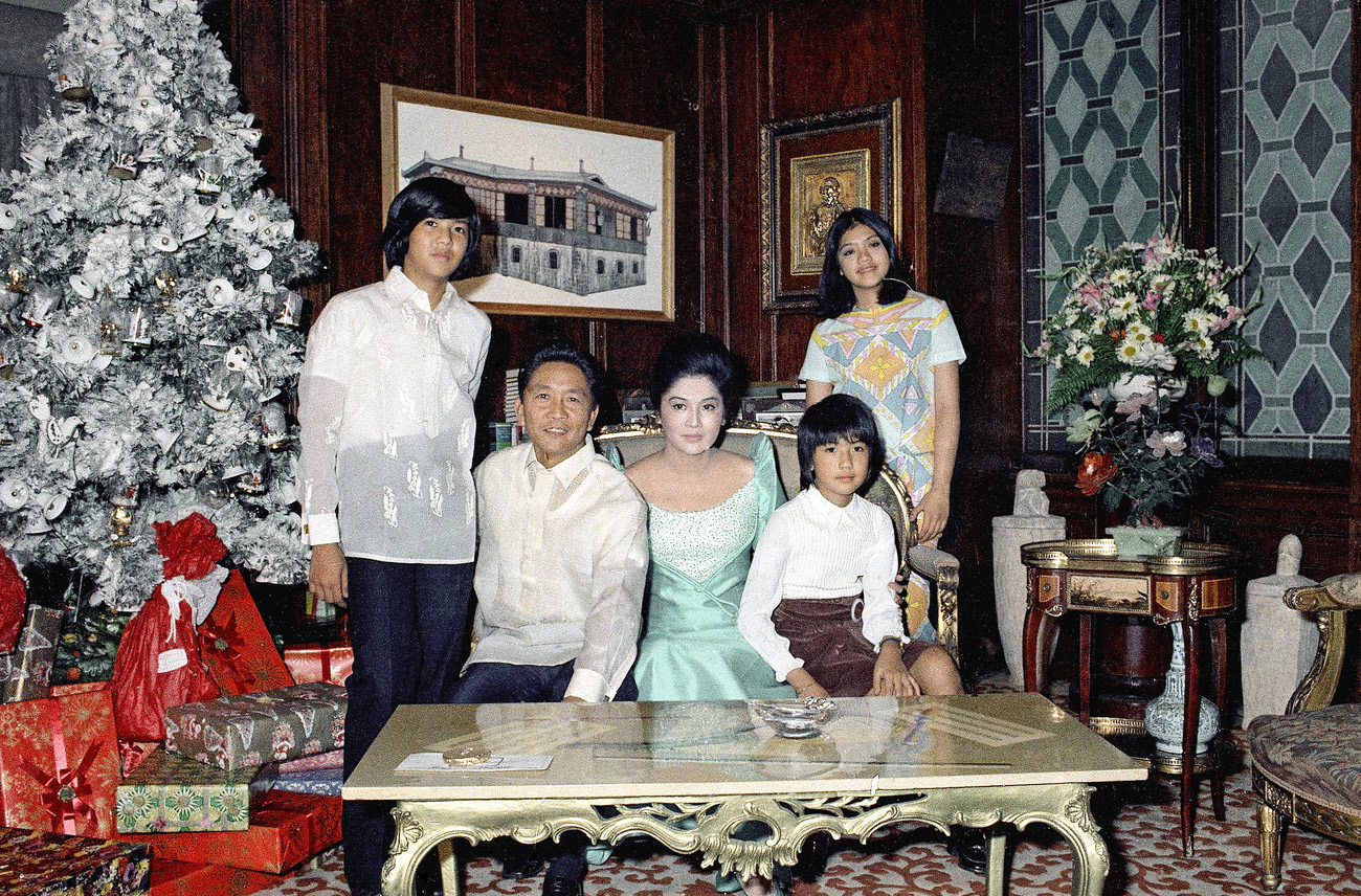 Die Familie von Ferdinand Marcos