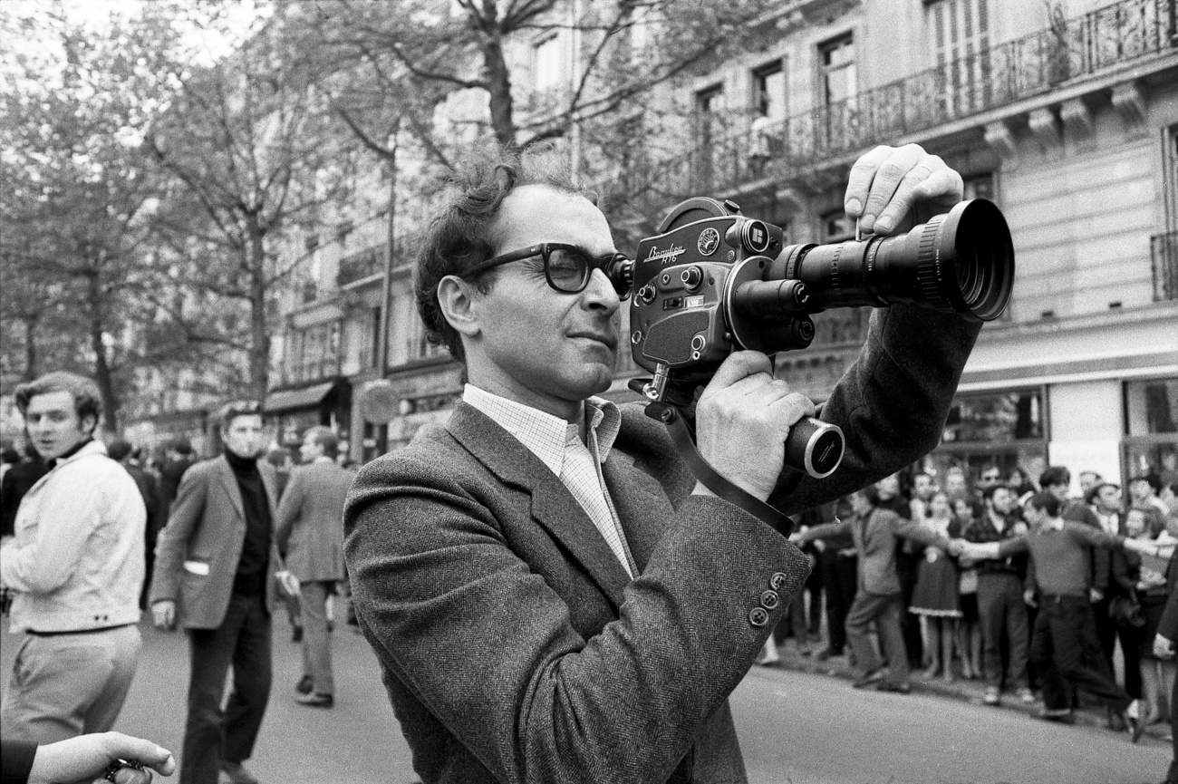 Godard with camera
