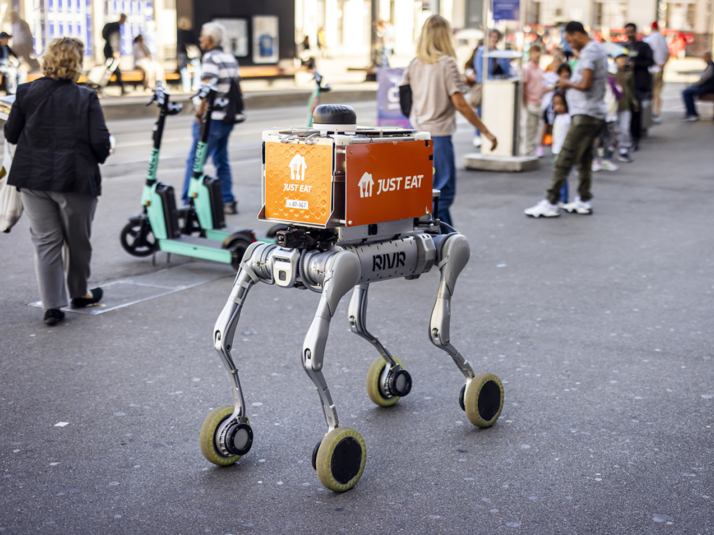 Amazon acquires Swiss delivery robot start-up Rivr