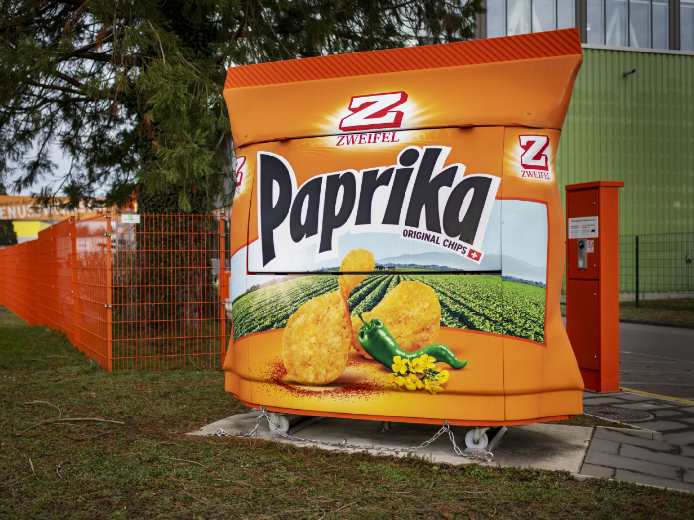 baracchino di vendita zweifel a forma di sacchetto di patatine