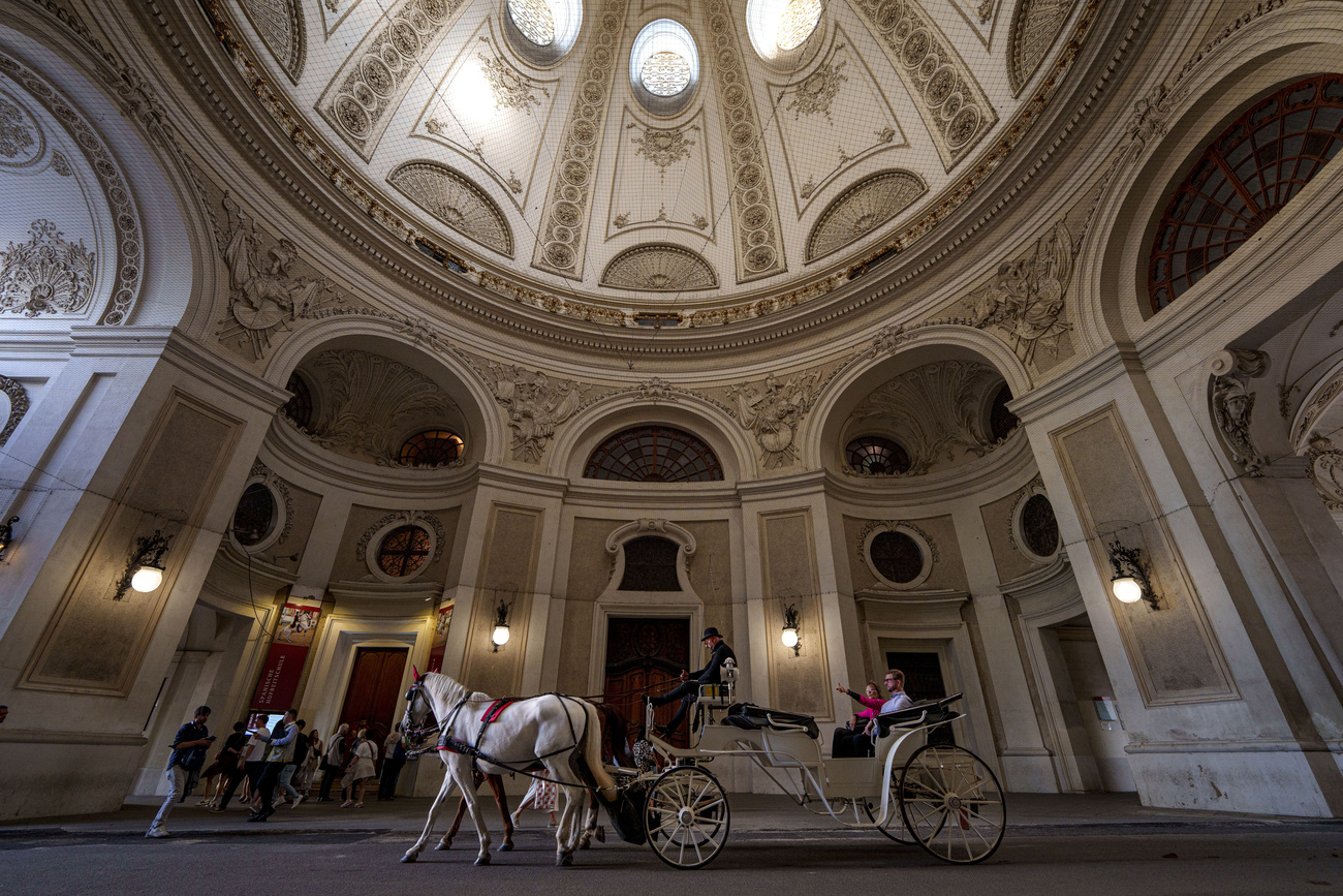 calèche à Vienne, École d'équitation de la Cour