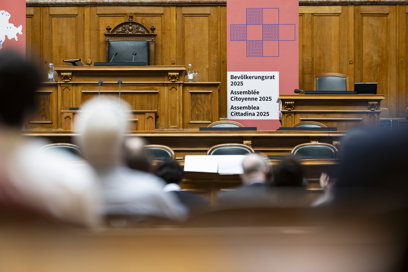 Szene vom Bevölkerungsrat 2025